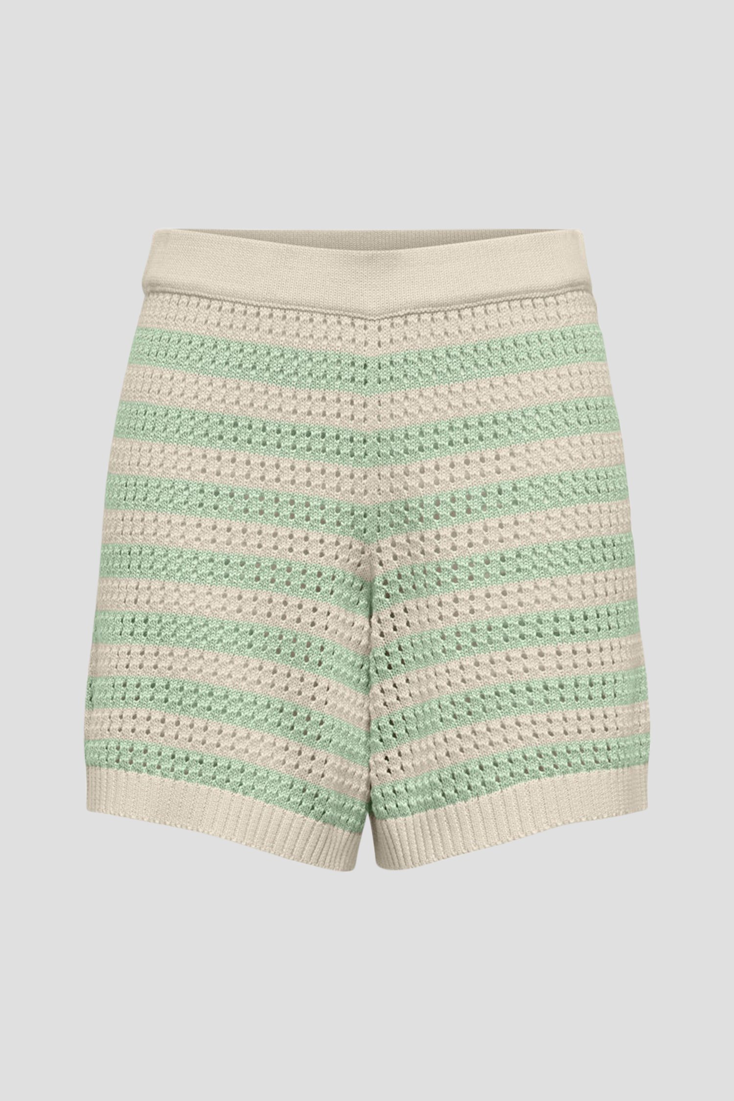 Photo produit 1 de Short en maille à rayures vert menthe de JDY pour Femmes