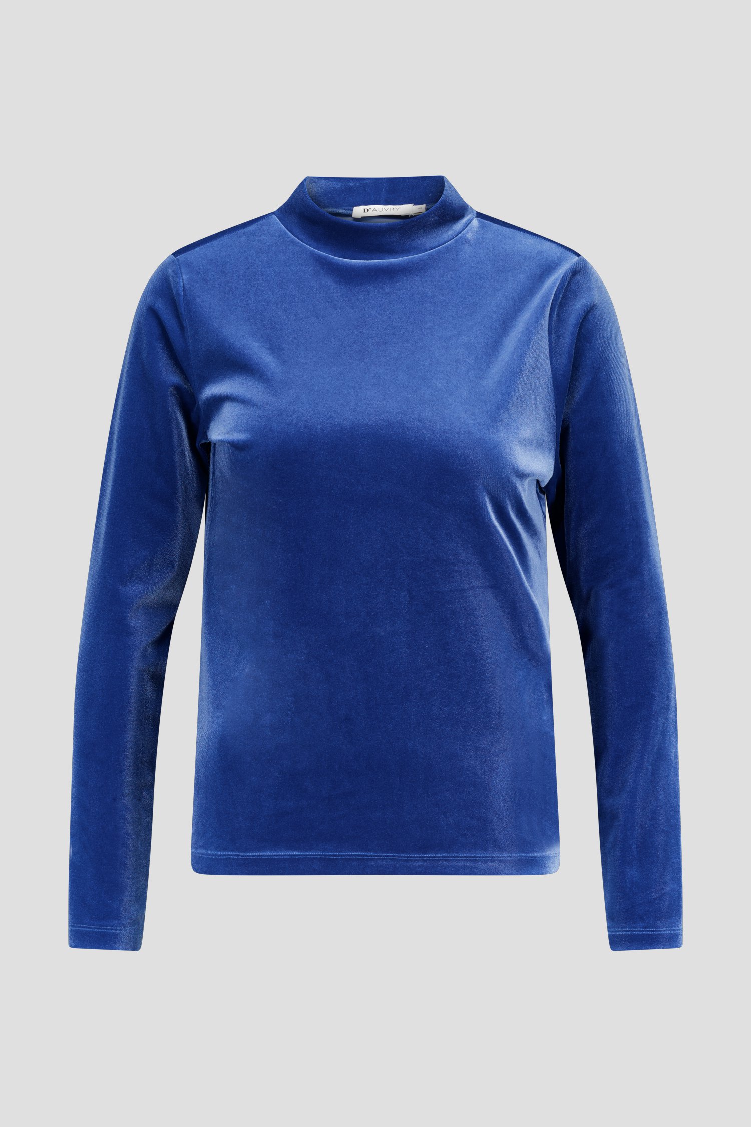 Souspull in blauw velvet van D'Auvry voor Dames