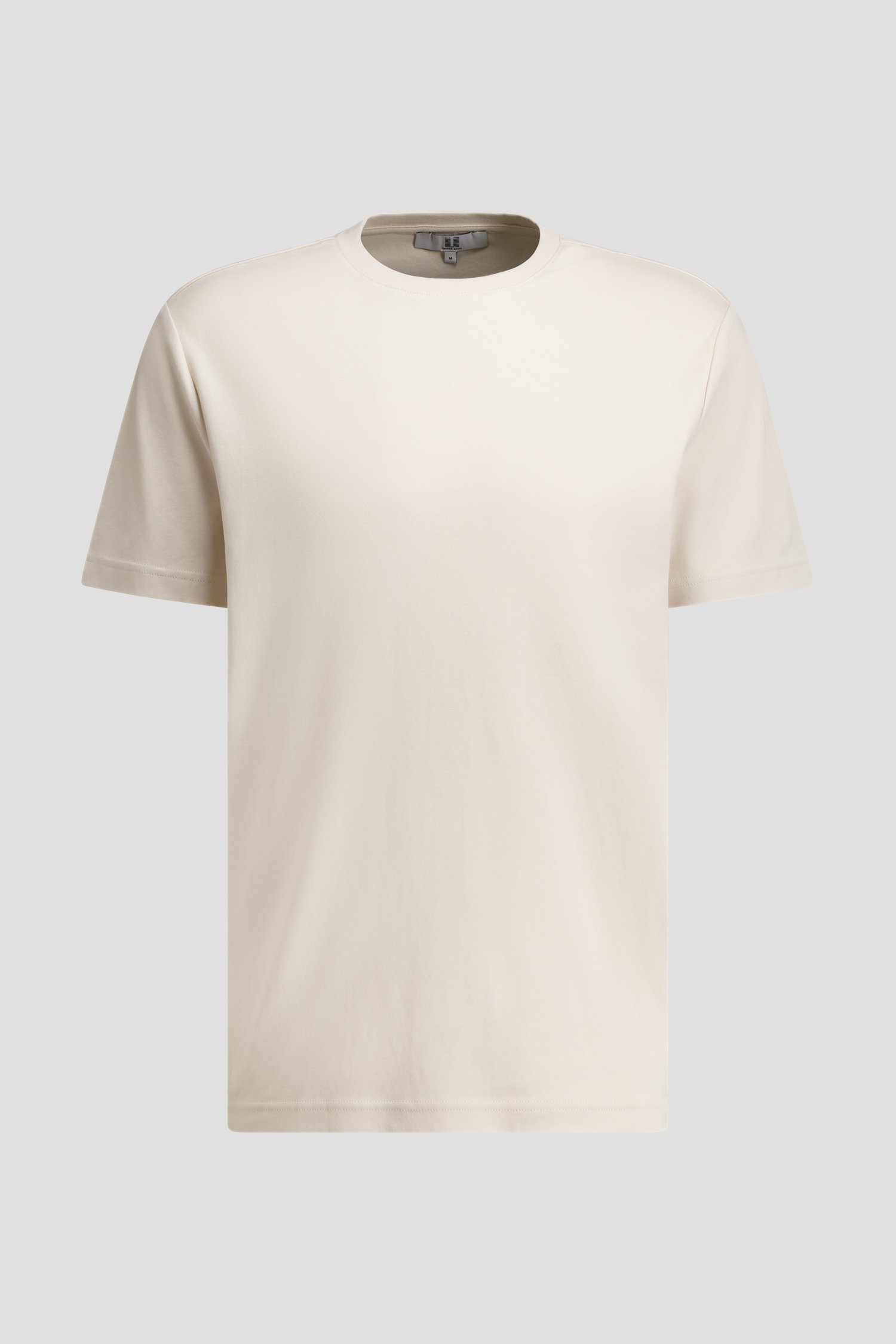 Photo produit 1 de T-shirt beige clair à col rond de Upper East pour Hommes