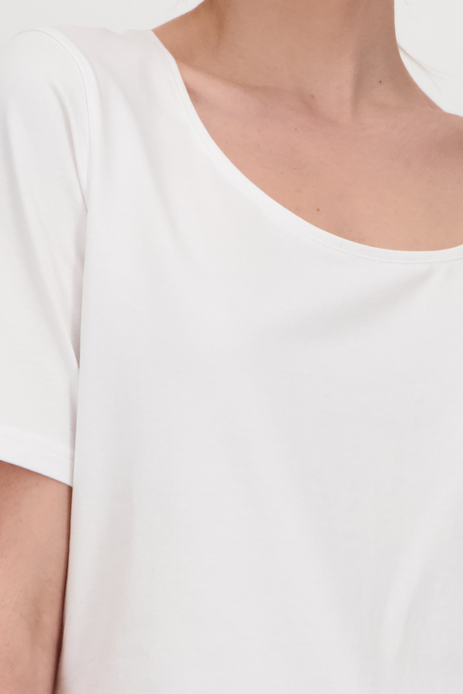 T-shirt blanc de Liberty Island pour Femmes