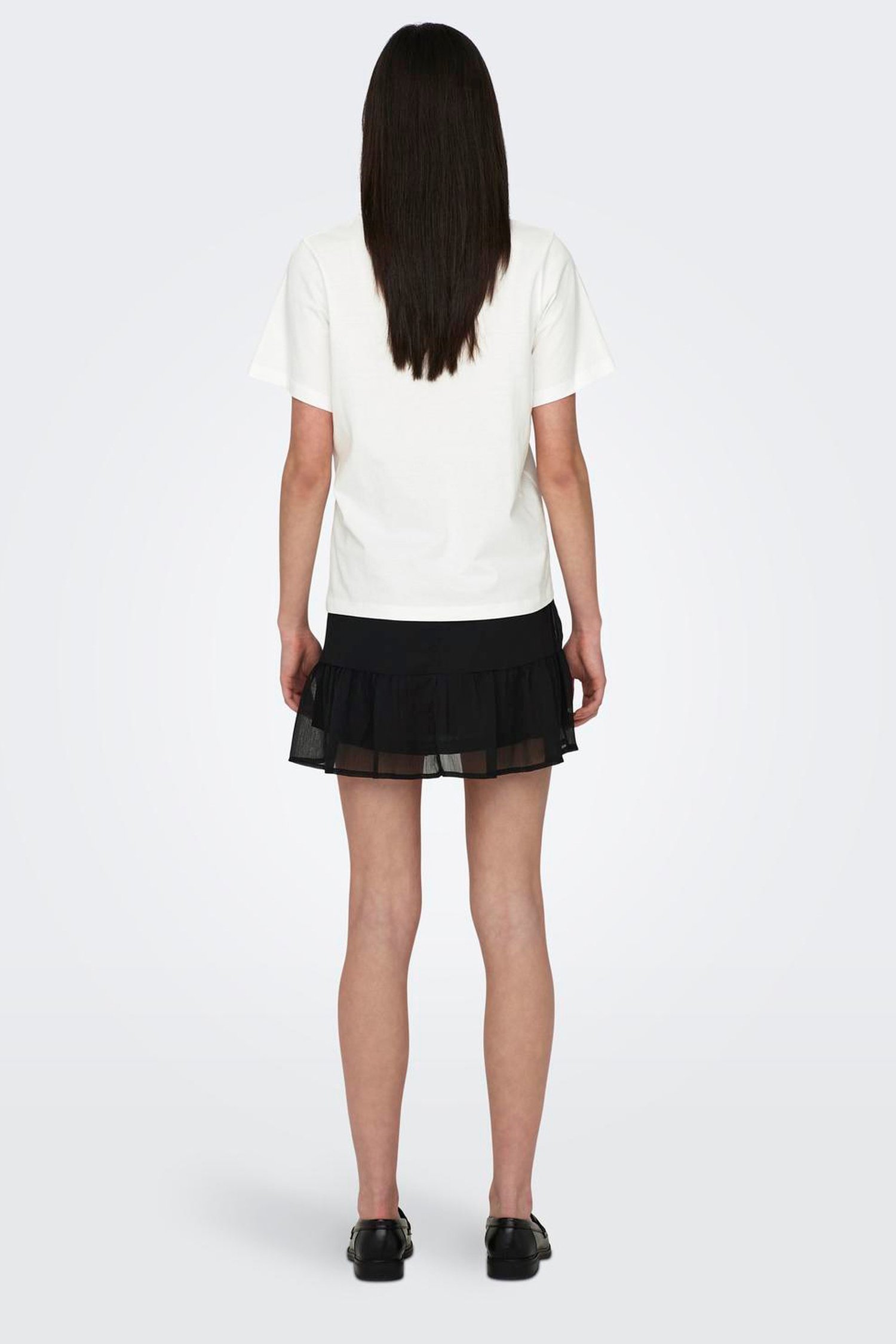 T-shirt blanc uni de JDY pour Femmes