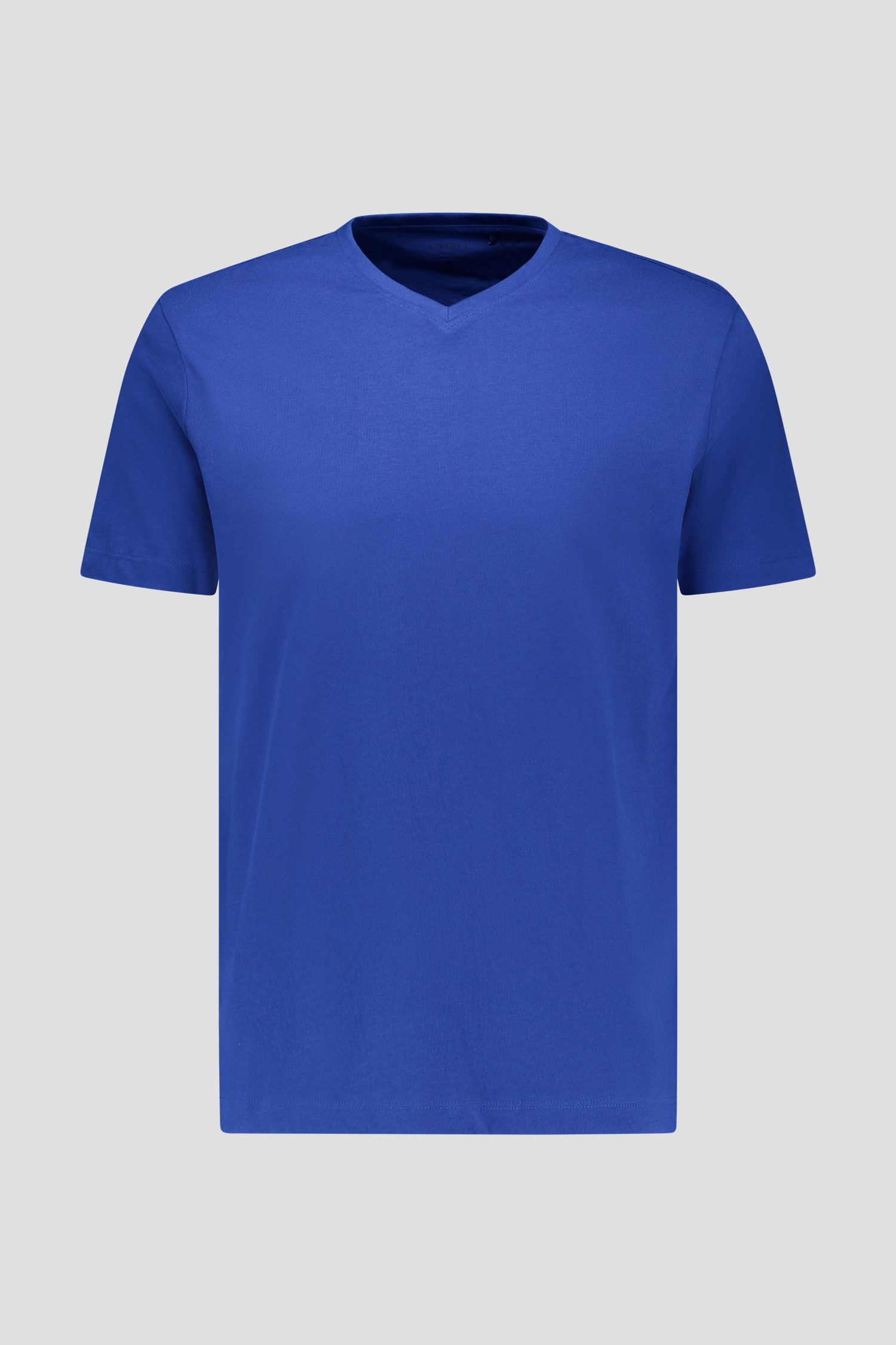 Photo produit 1 de  T-shirt bleu à col en V de Liberty Island pour Hommes