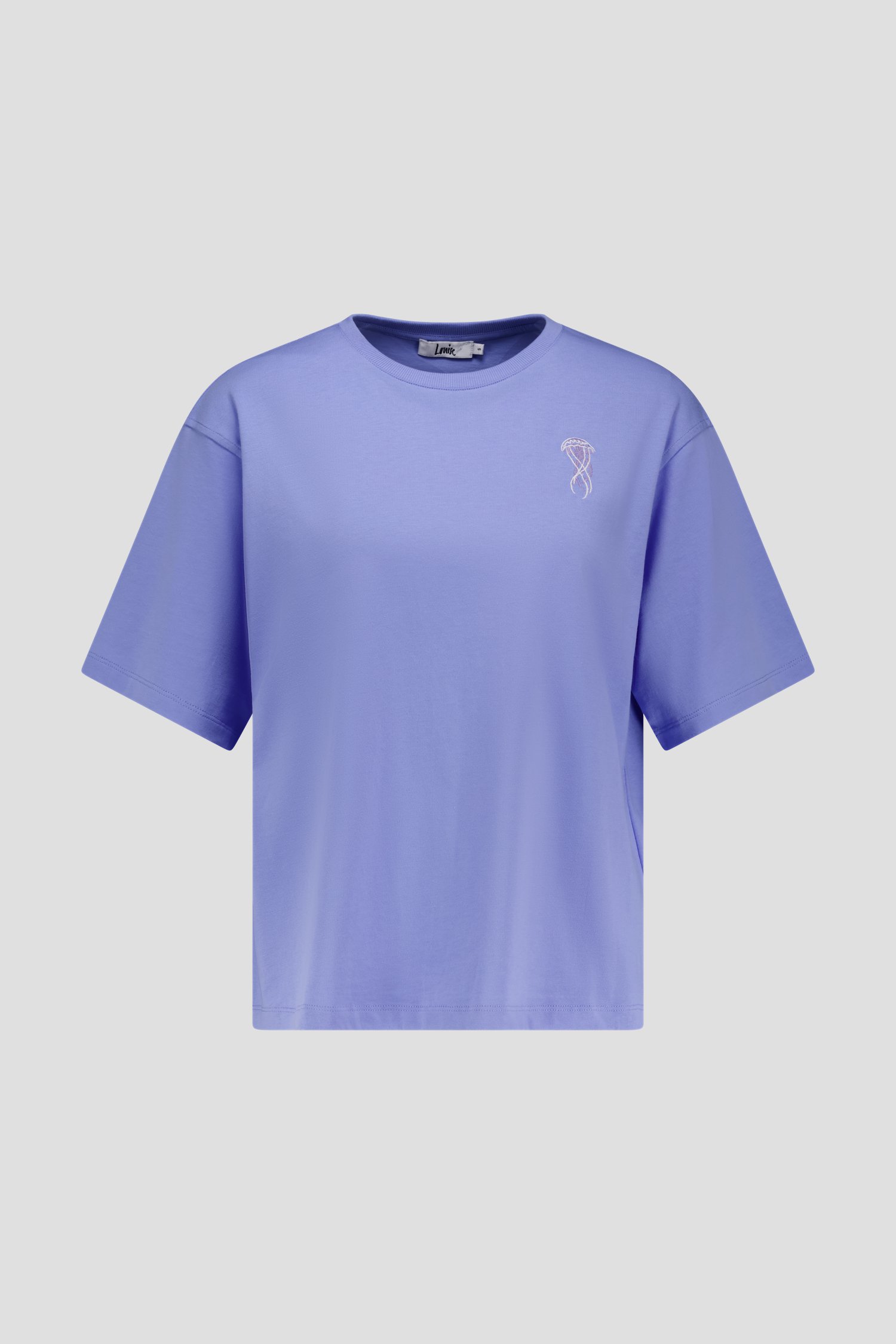 T-shirt bleu clair avec broderie de Louise pour Femmes