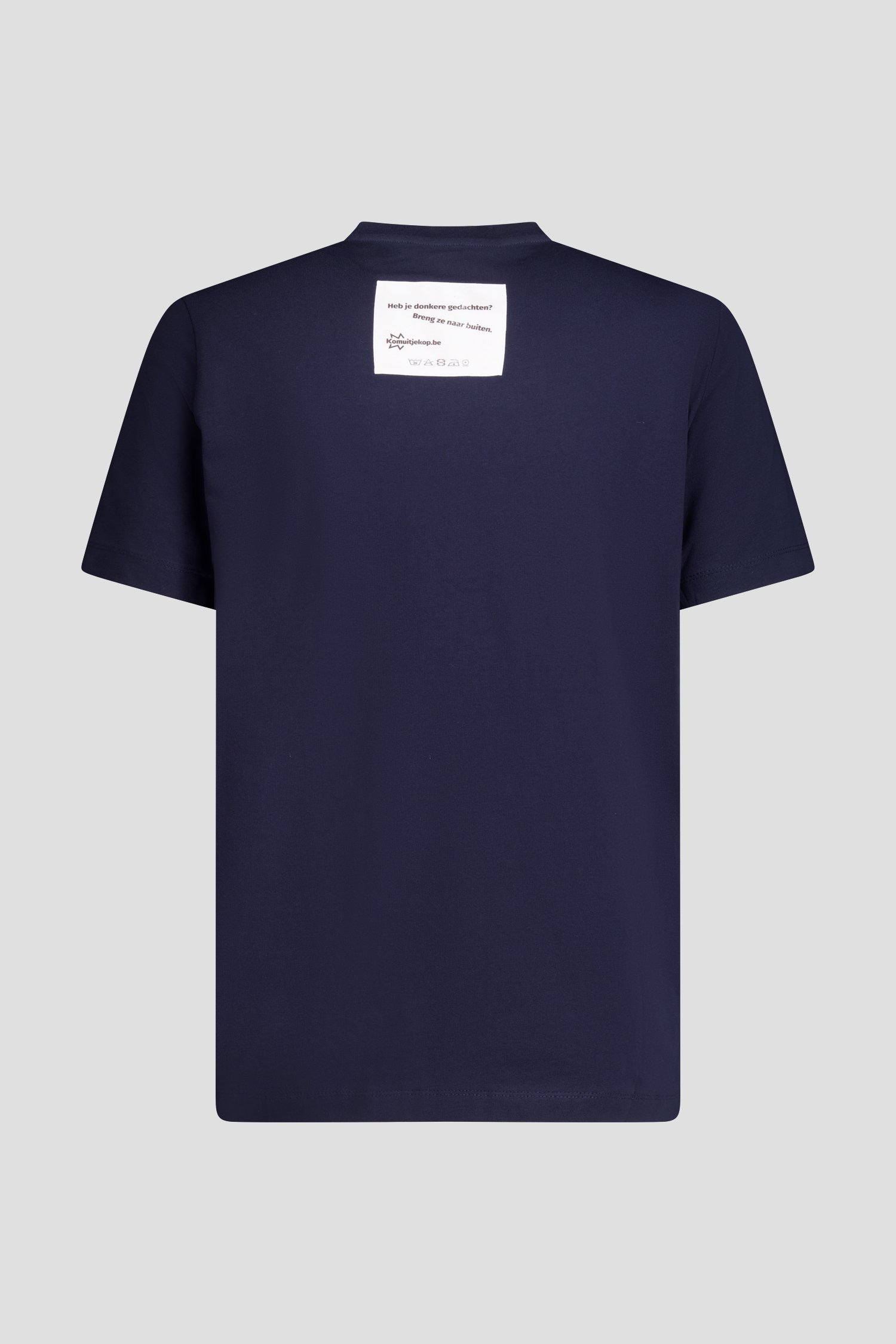 Photo produit 2 de T-shirt bleu marine – Kom Uit Je Kop  de Liberty Island pour Hommes