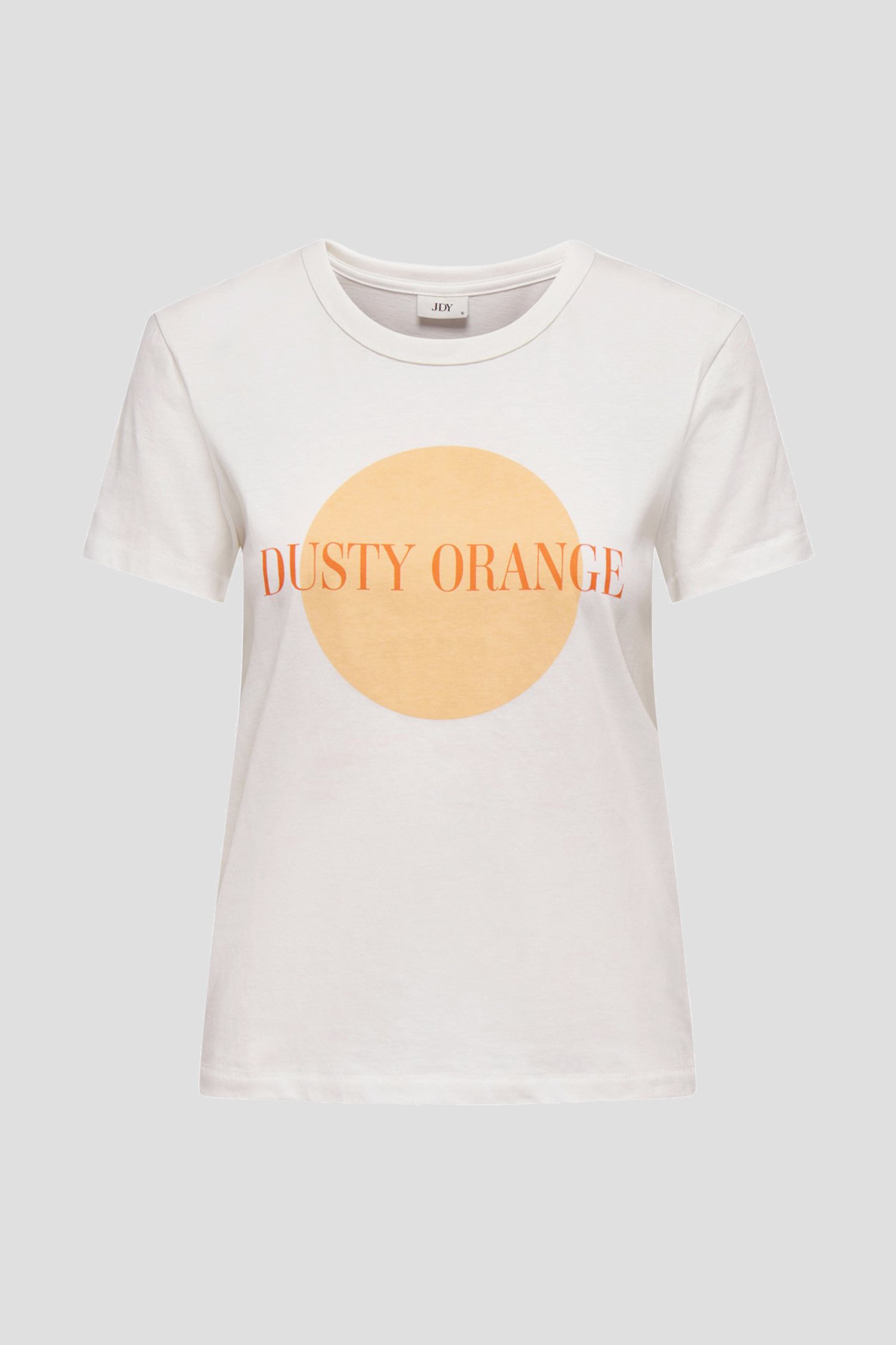 T-shirt écru à imprimé orange de JDY pour Femmes