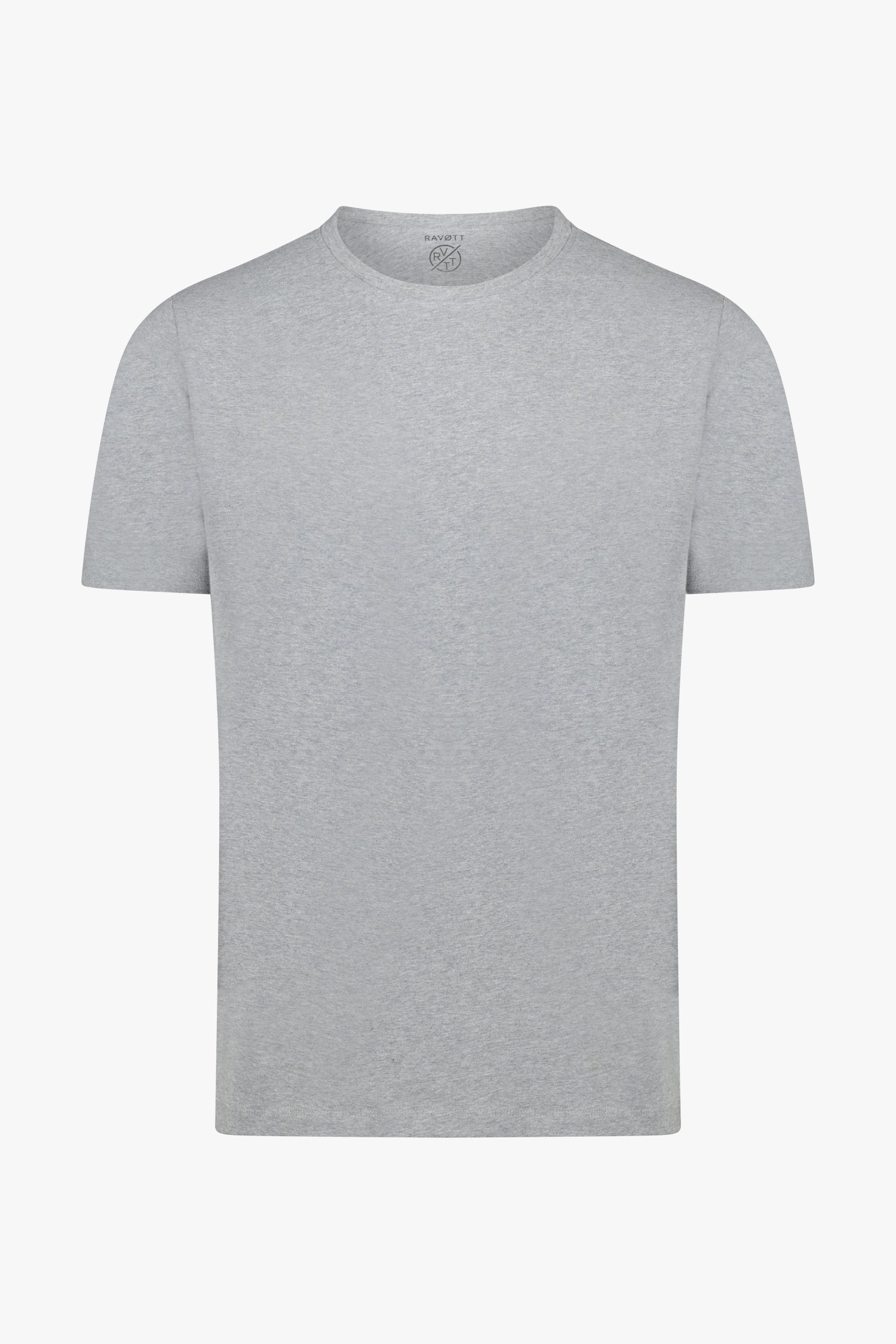 T-shirt gris de Ravøtt pour Hommes