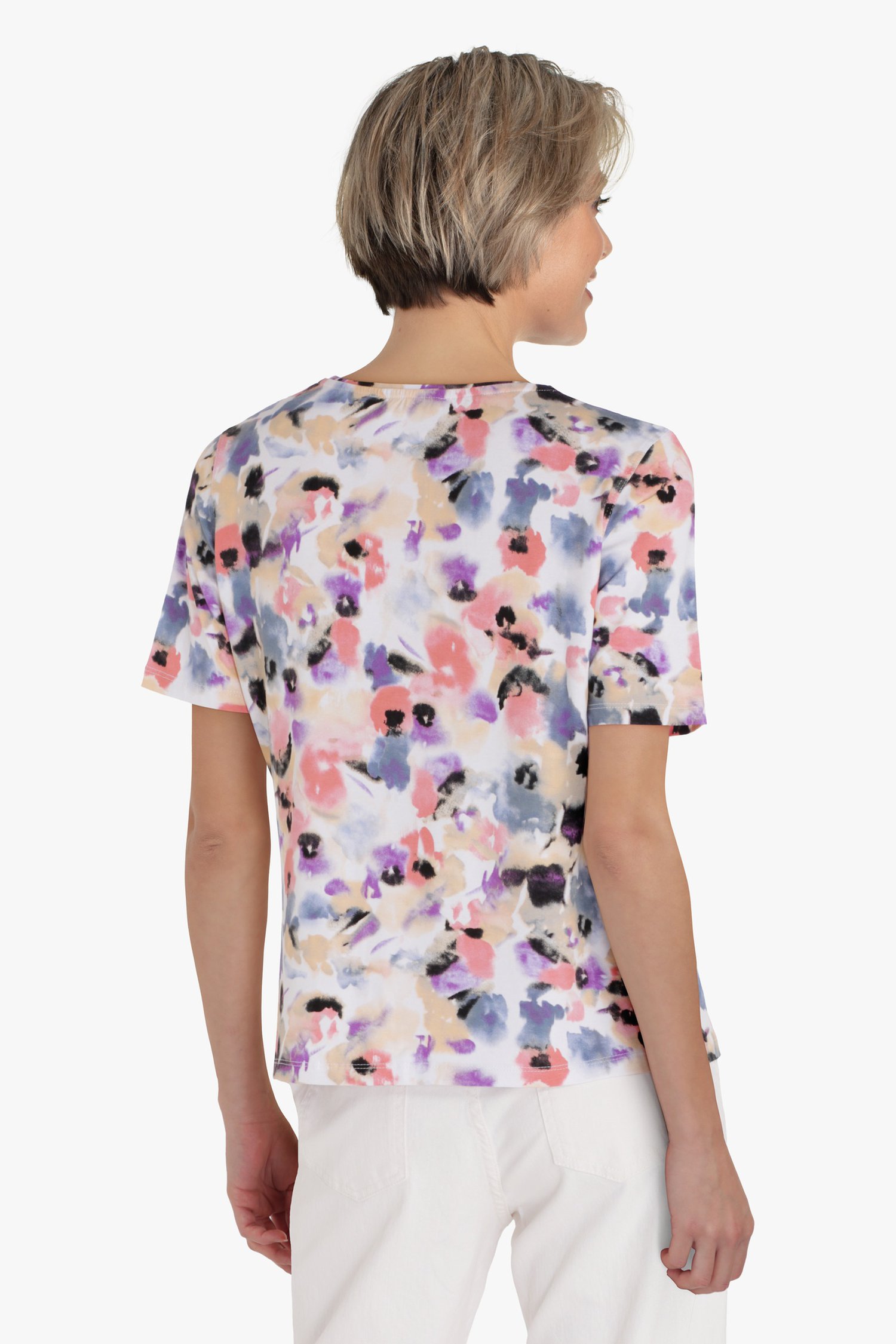 T-shirt in zachte pasteltinten van Bicalla voor Dames