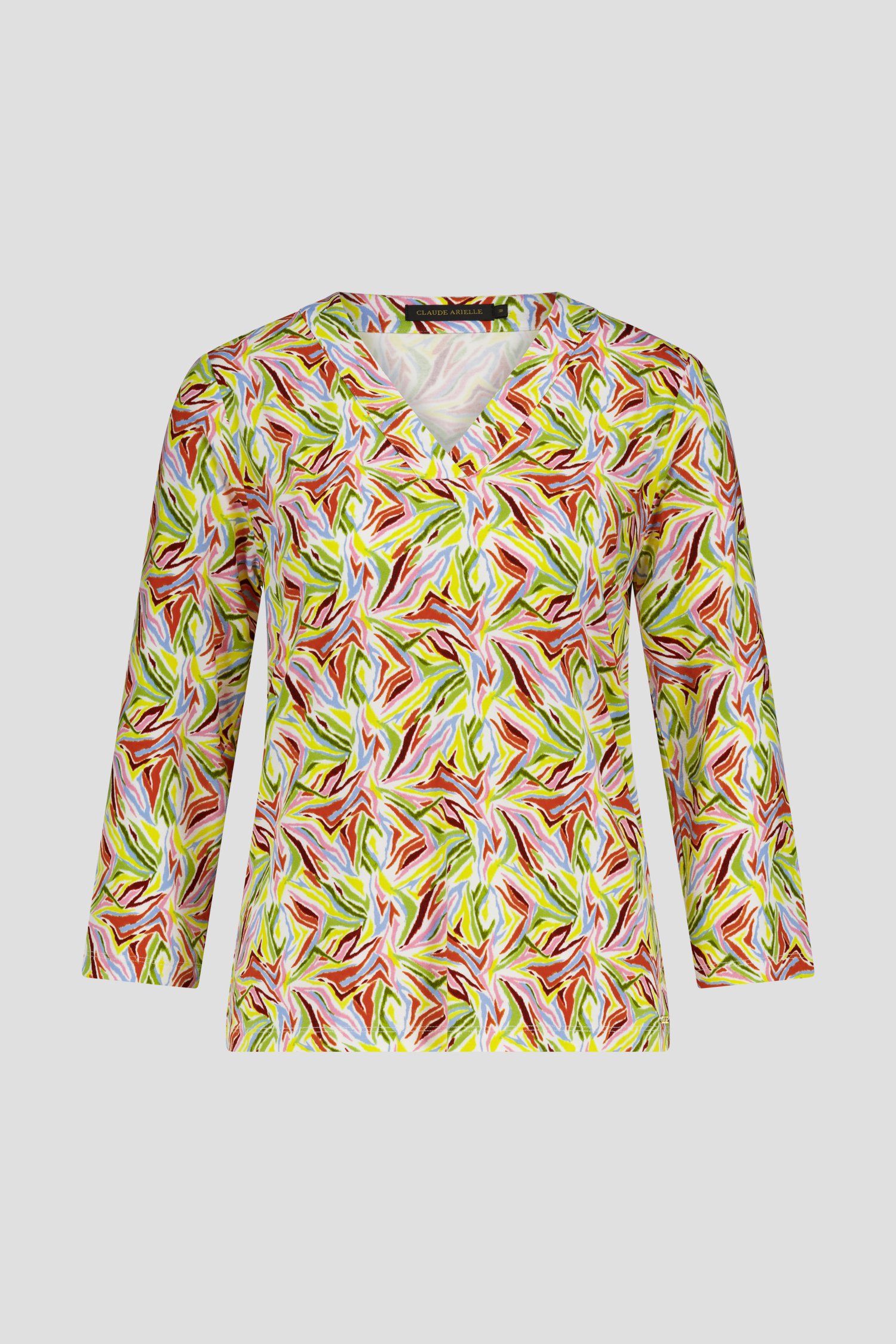 T-shirt met kleurrijke print van Claude Arielle voor Dames