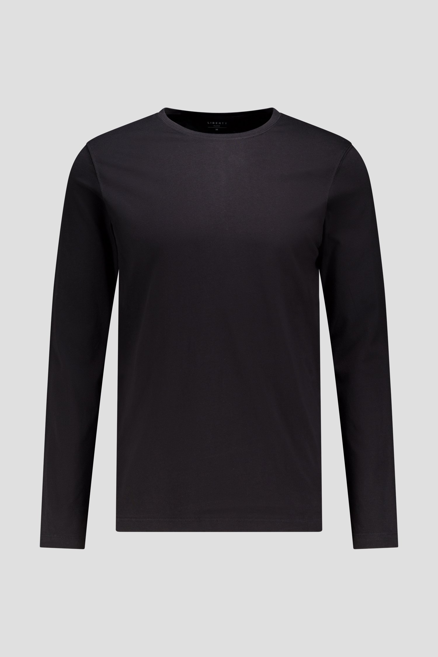 Photo produit 1 de T-shirt noir à manches longues de Liberty Island pour Hommes