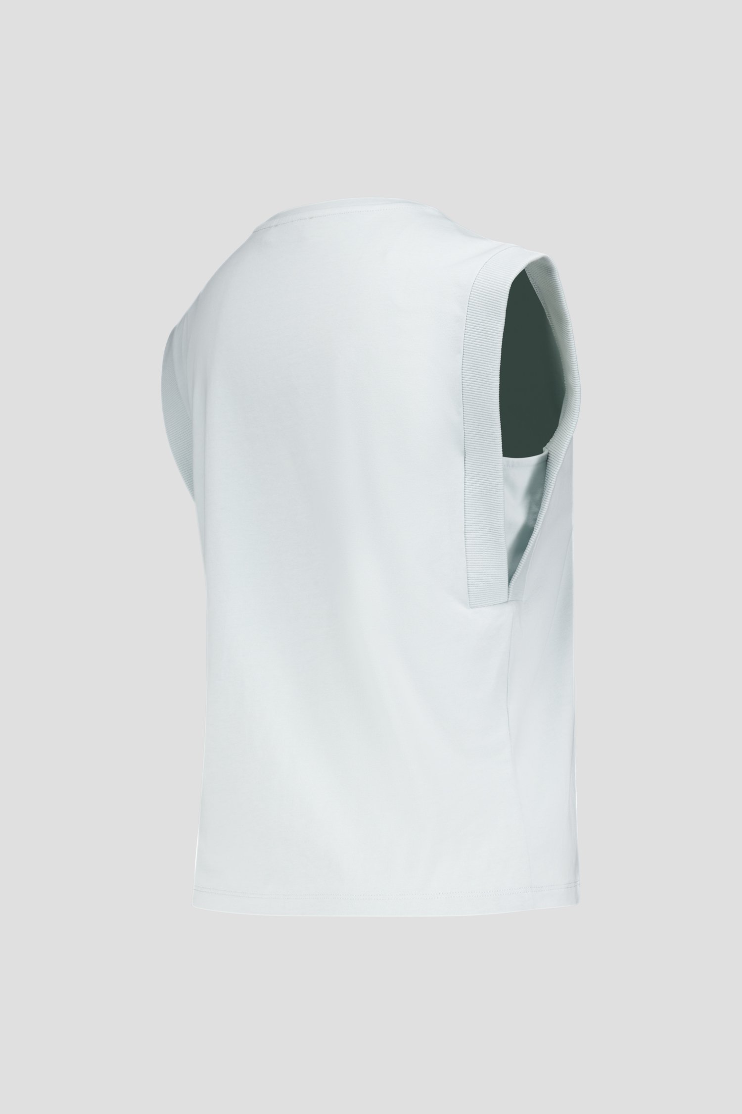 T-shirt pastel turquoise à col en V de Louise pour Femmes