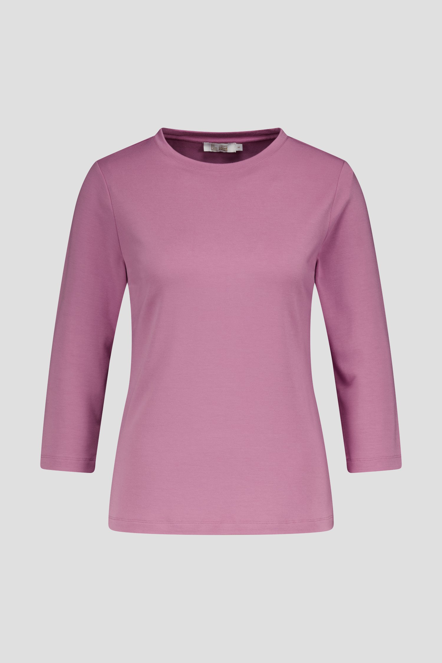 T-shirt rose à manches 3/4 de Liberty Loving nature pour Femmes