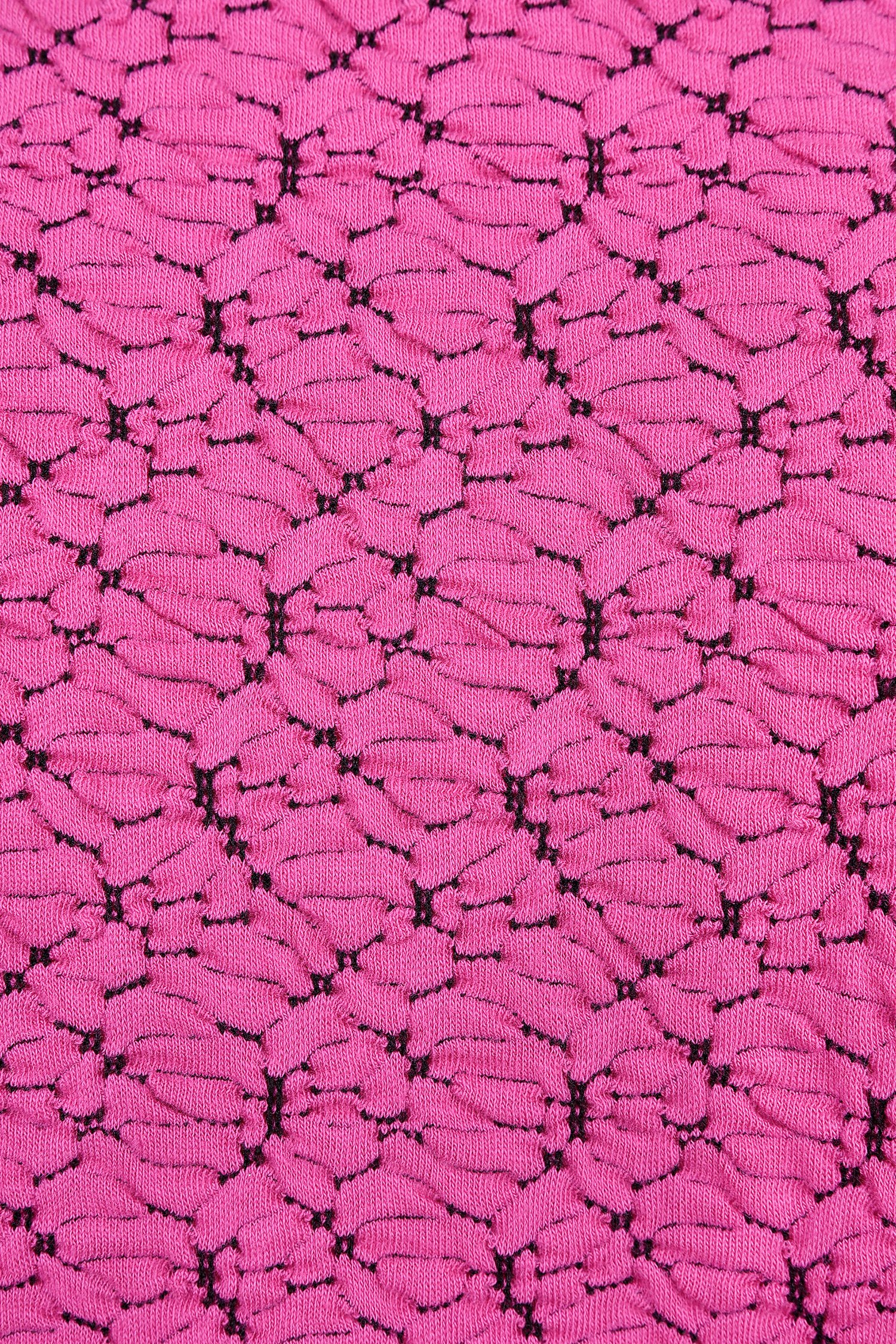 T-shirt rose texturé  de Bicalla pour Femmes