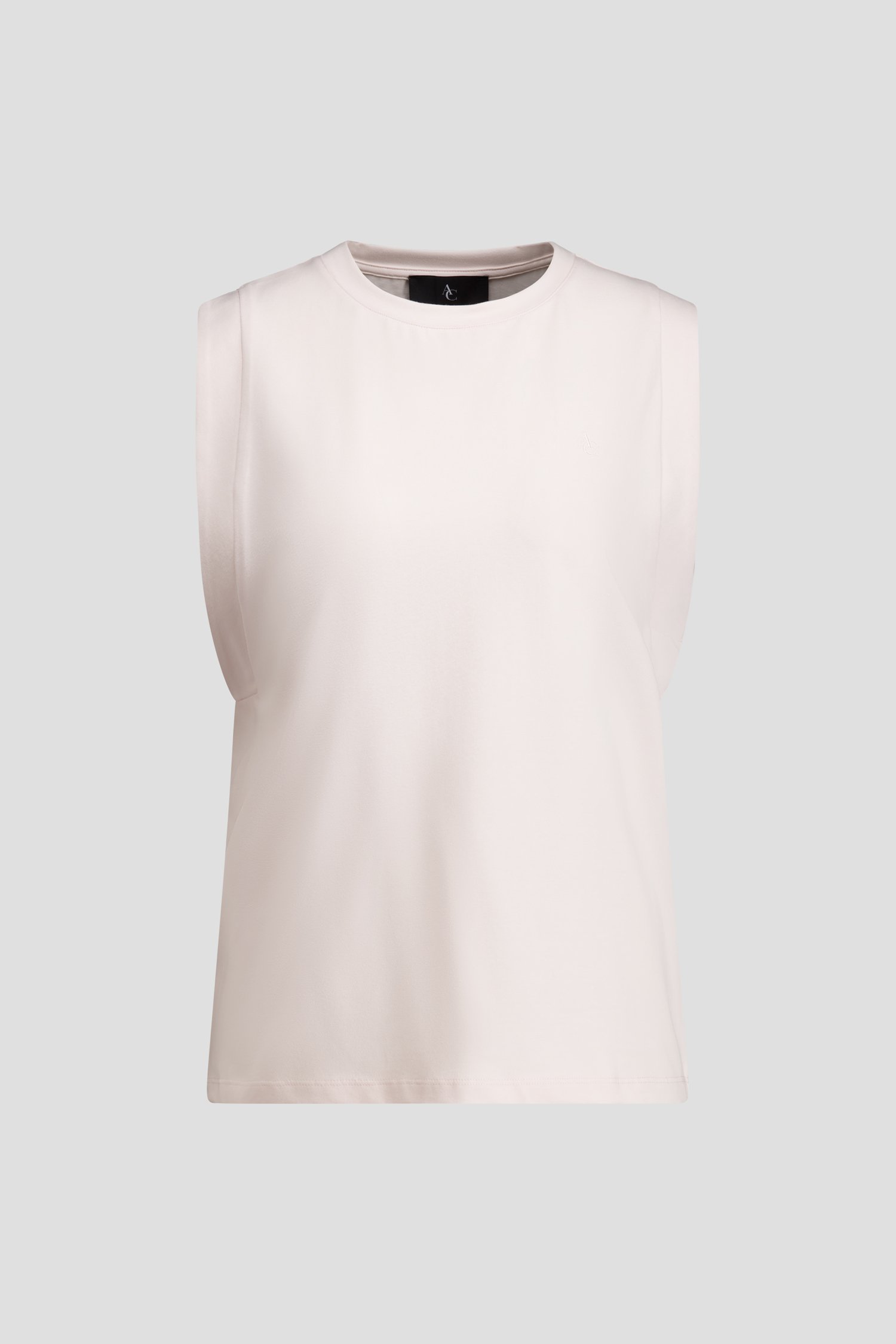 Photo produit 1 de T-shirt sans manches rose clair de AC by Annelien Coorevits pour Femmes