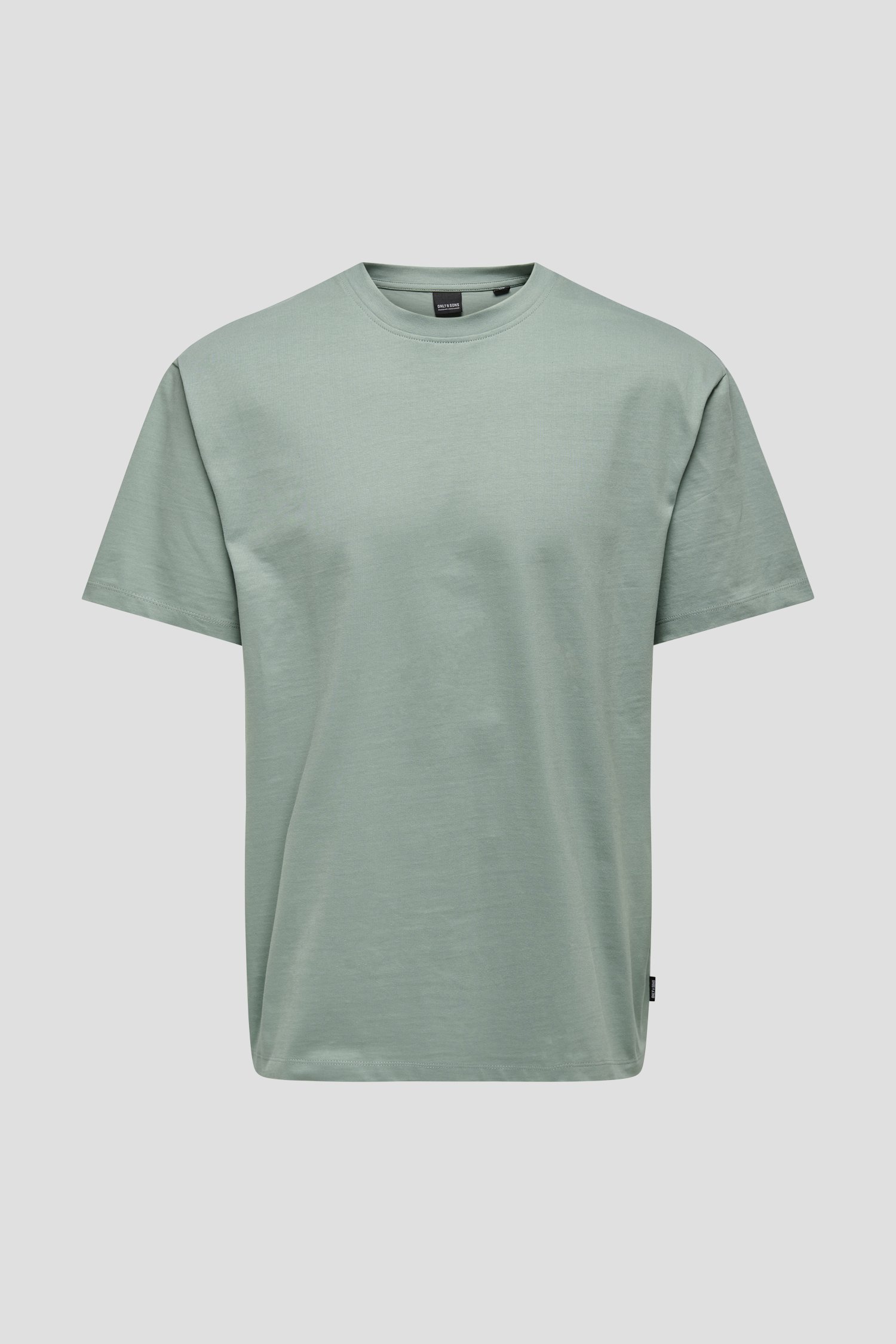 Photo produit 1 de T-shirt vert foncé à col rond de Only & Sons pour Hommes