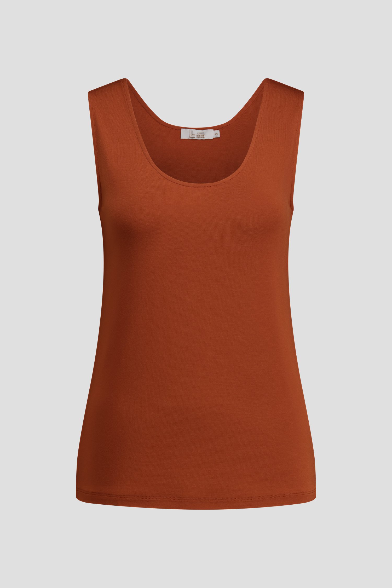 Photo produit 1 de Top brun rouille de Liberty Loving nature pour Femmes