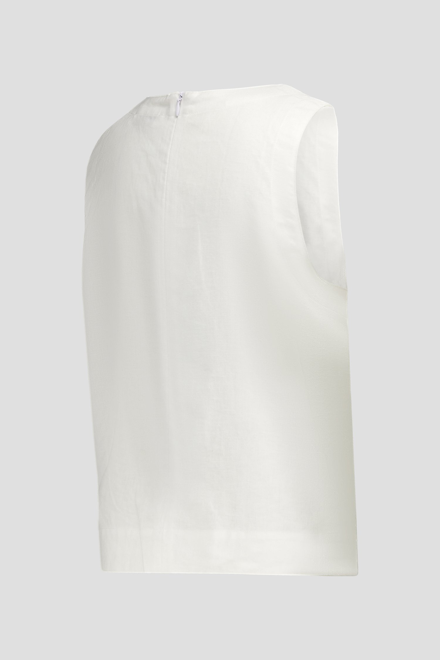 Top en lin blanc de Liberty Island pour Femmes