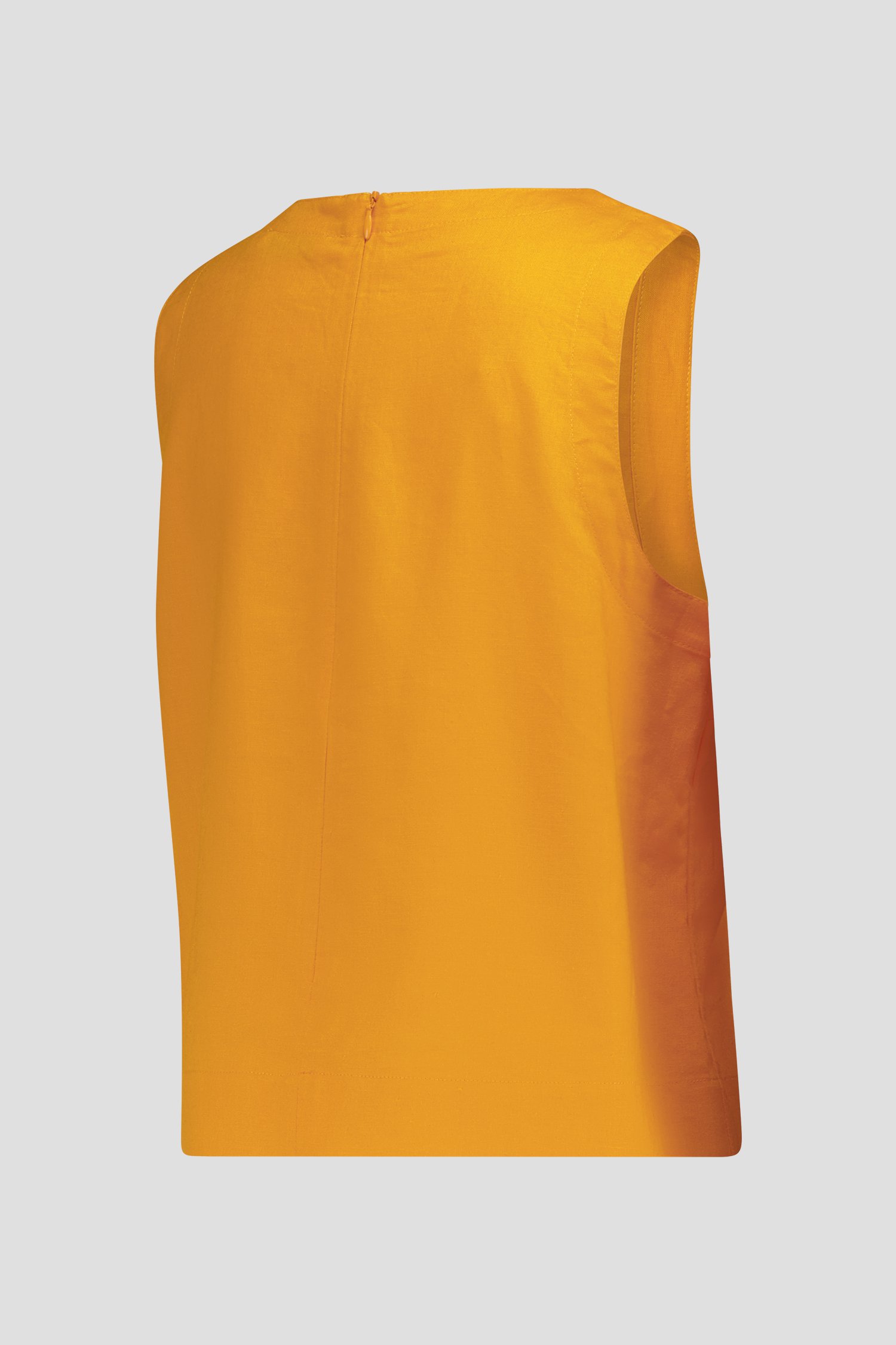 Top en lin orange de Liberty Island pour Femmes