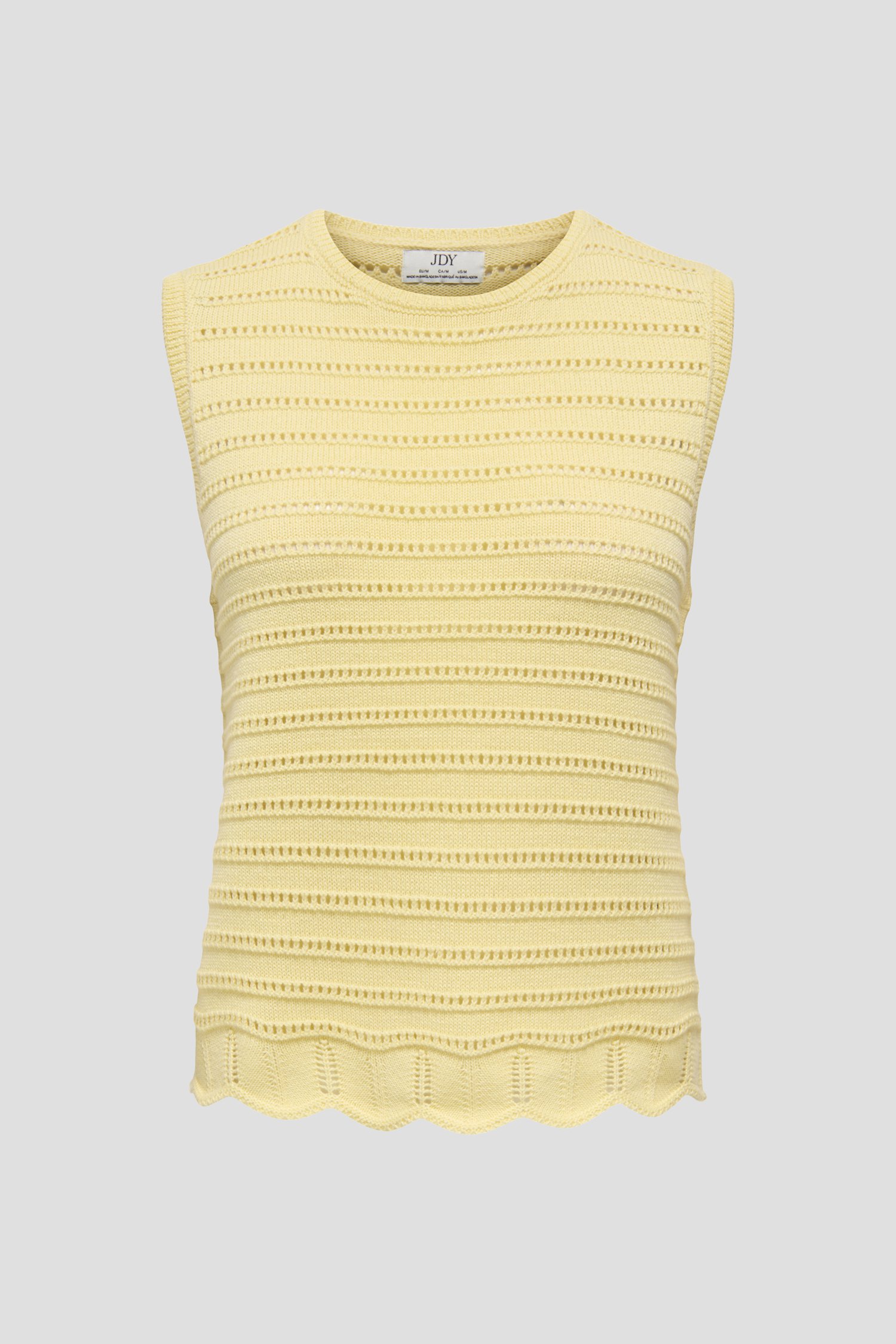 Photo produit 1 de Top jaune en maille de JDY pour Femmes