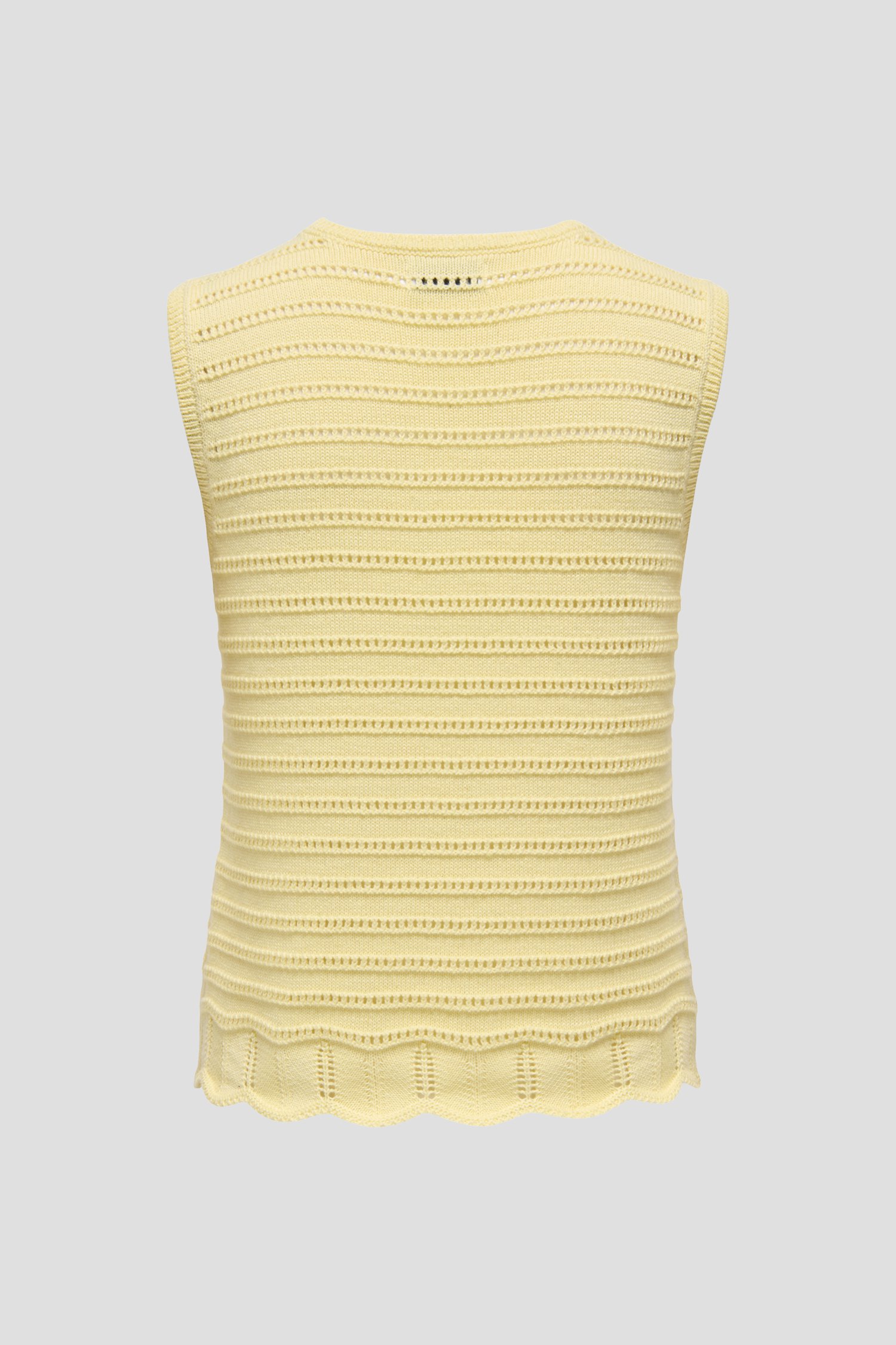 Photo produit 2 de Top jaune en maille de JDY pour Femmes