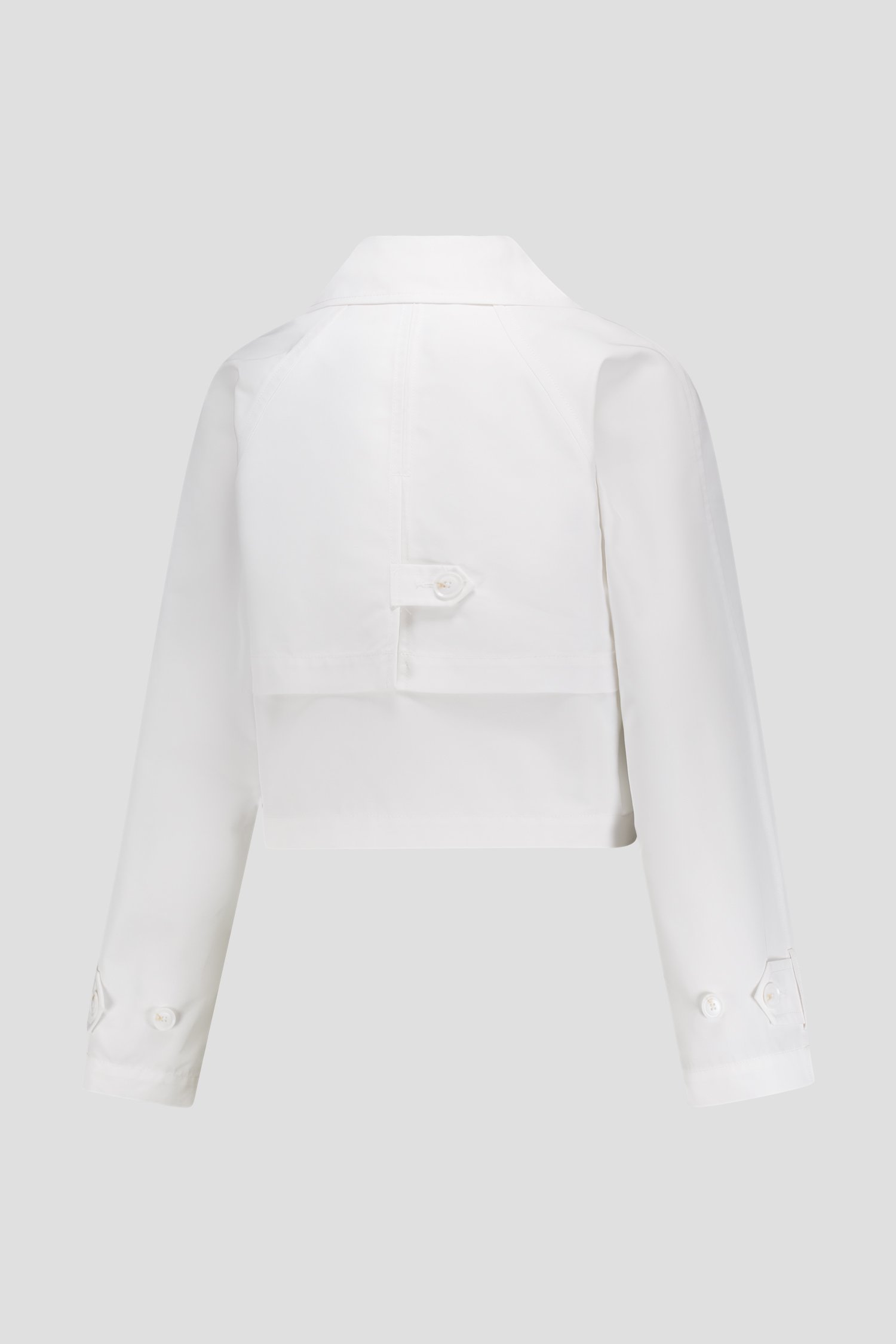 Trenchcoat courte blanche de Louise pour Femmes