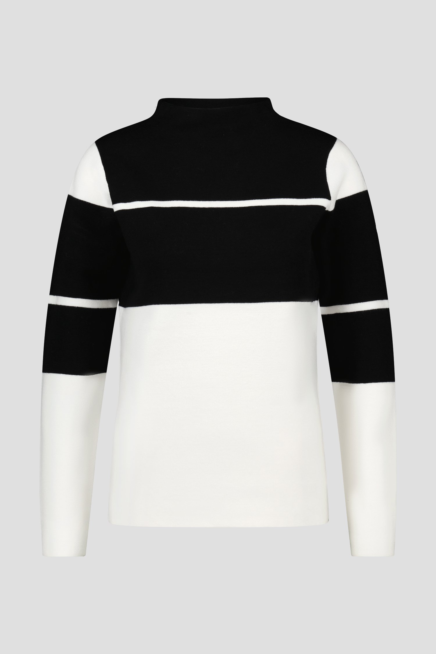 Truitje met colour block in zwart en wit van D'Auvry voor Dames
