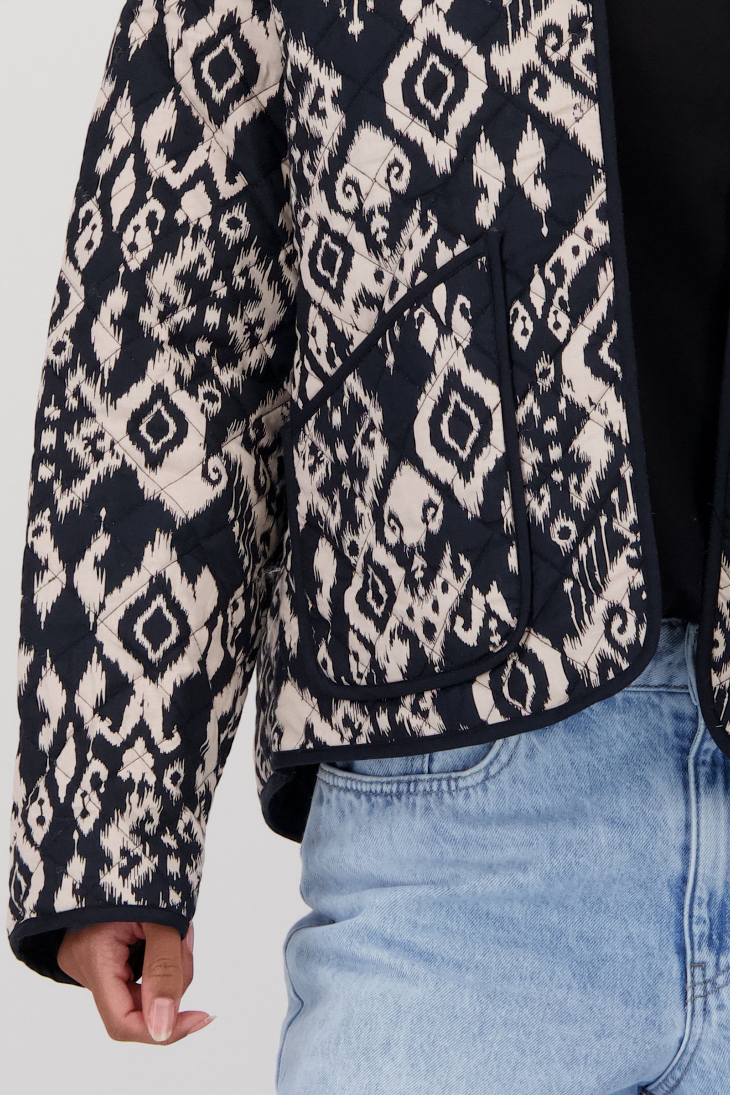 Veste à imprimé noir-beige de JDY pour Femmes