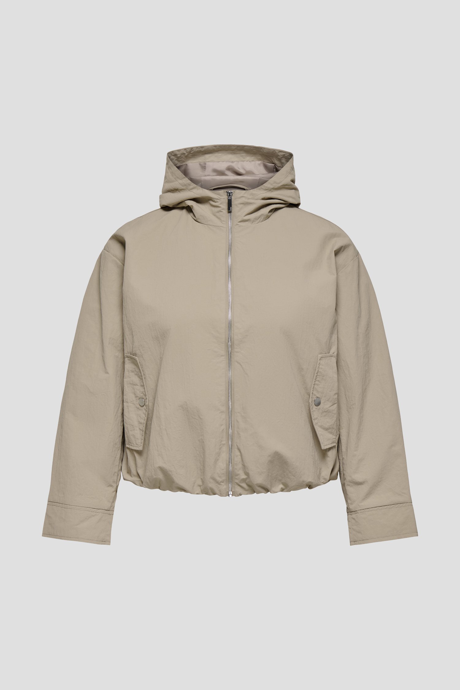 Photo produit 1 de Veste beige avec capuche de ONLY Carmakoma pour Femmes