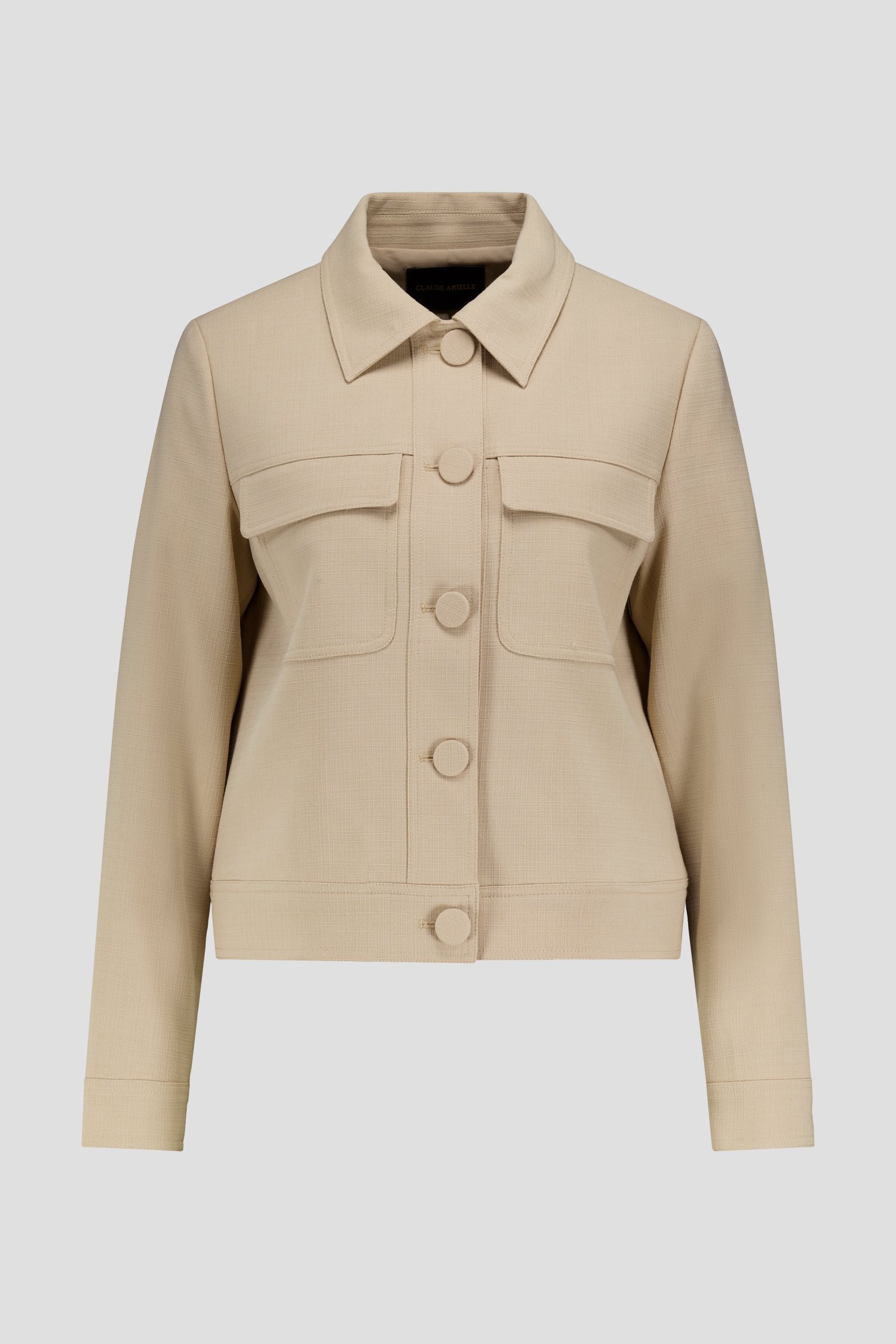 Photo produit 1 de Veste beige de Claude Arielle pour Femmes
