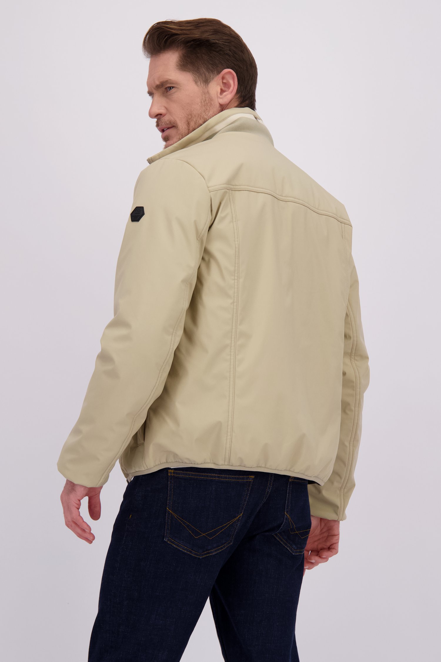 Le dos de Veste beige déperlante de Dansaert Blue pour Hommes