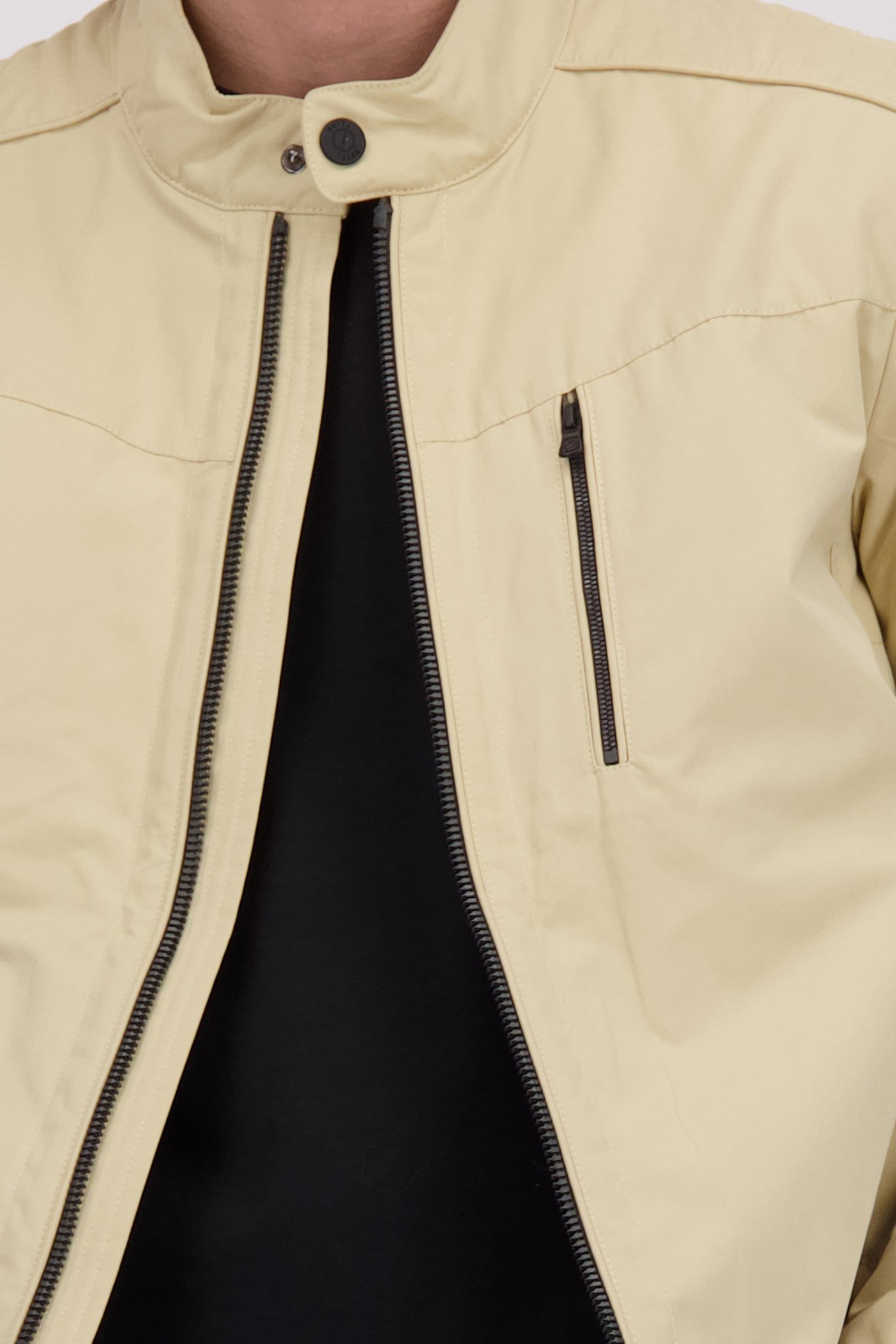 Détail de Veste beige de Ravøtt pour Hommes