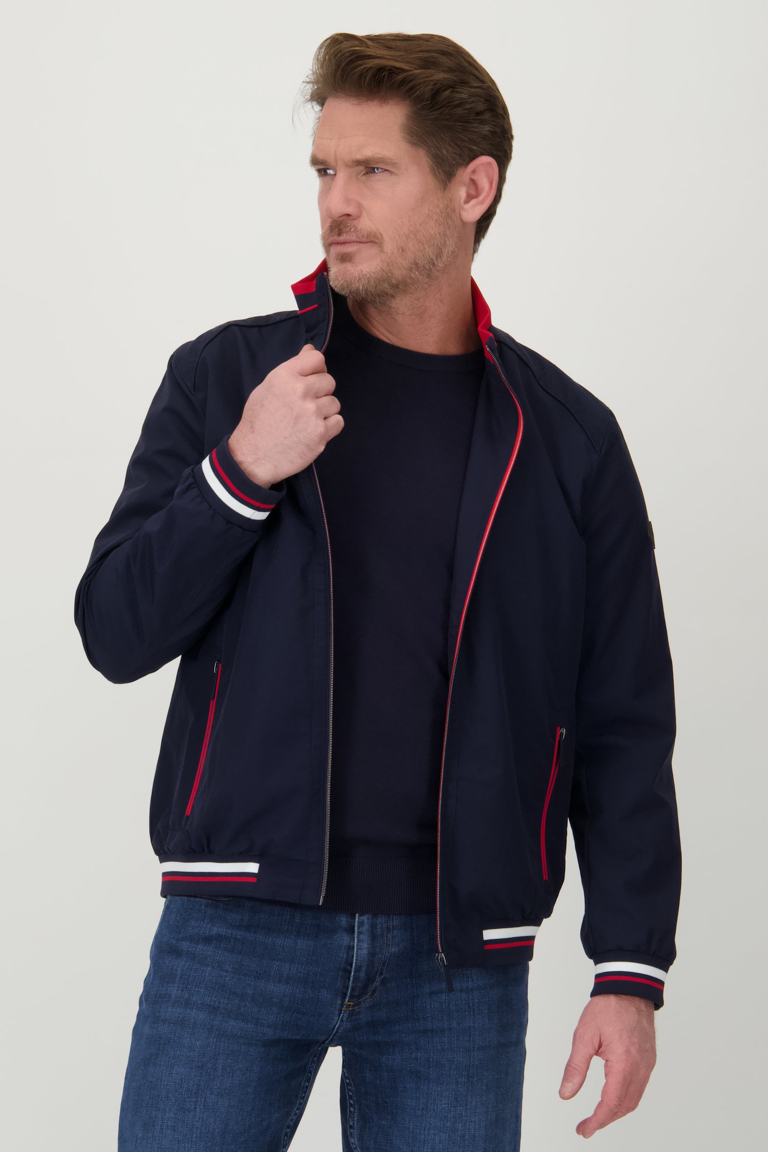 veste bleu foncé de Dansaert Blue pour Hommes