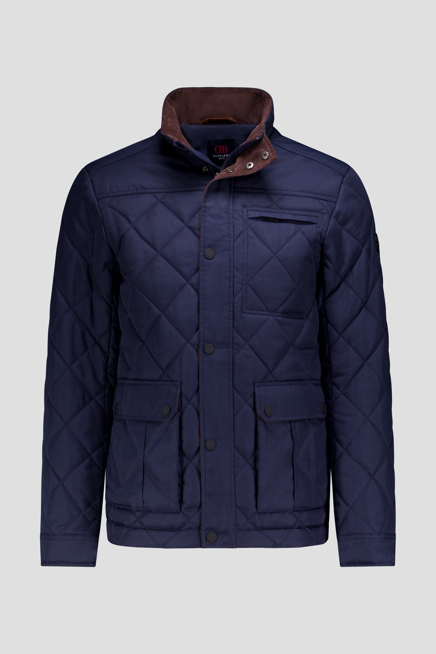 Photo produit 1 de Veste bleu foncé sans capuche de Dansaert Blue pour Hommes