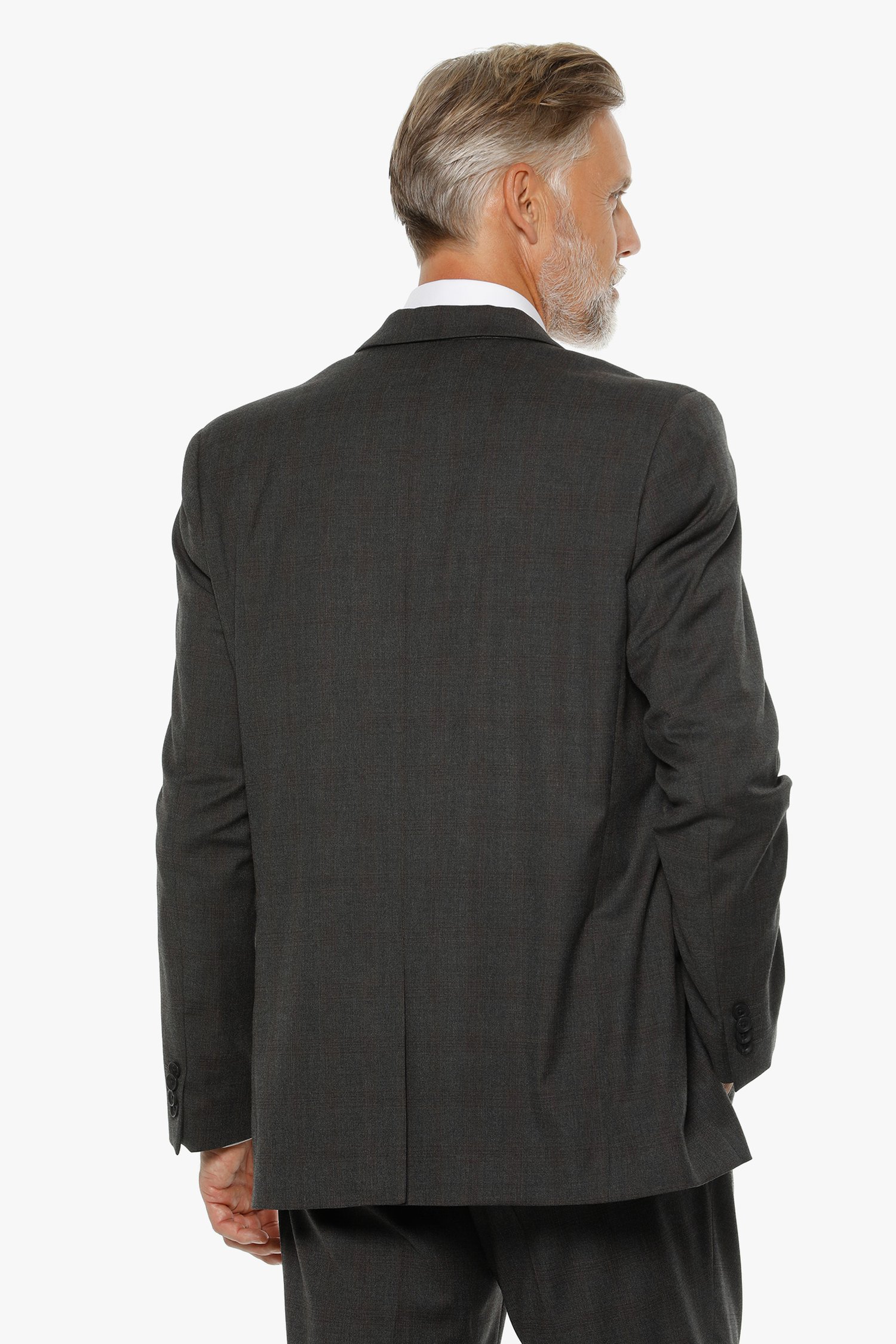 Veste de costume anthracite - Cable - comfort fit de Dansaert Black pour Hommes