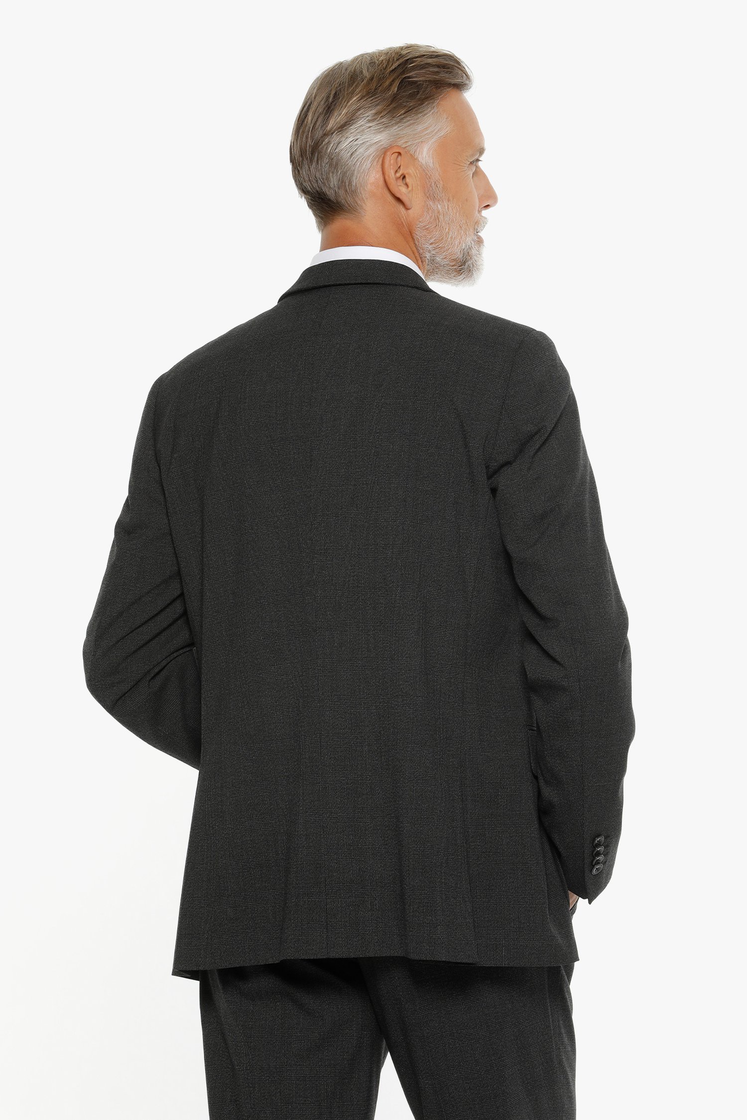 Veste de costume anthracite - regular fit de Dansaert Black pour Hommes