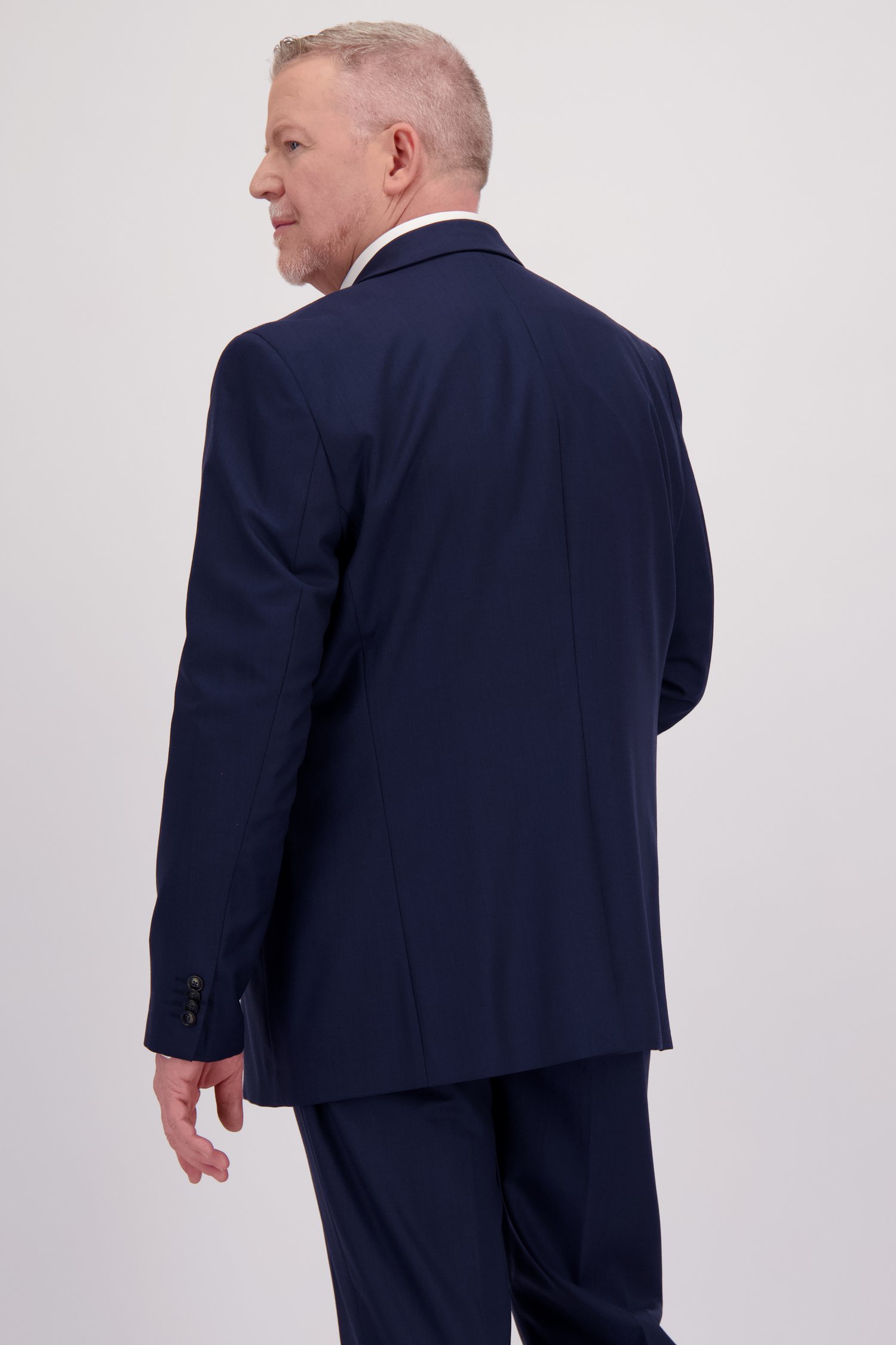 Veste de costume bleu foncé - comfort fit de Dansaert Black pour Hommes