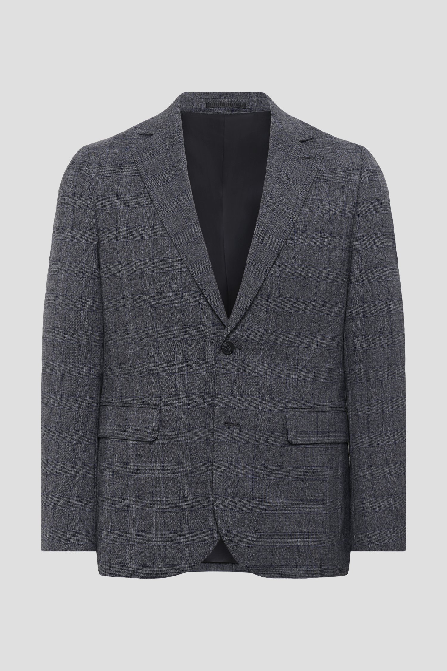 Photo produit 1 de Veste de costume grise à carreaux de Matinique pour Hommes