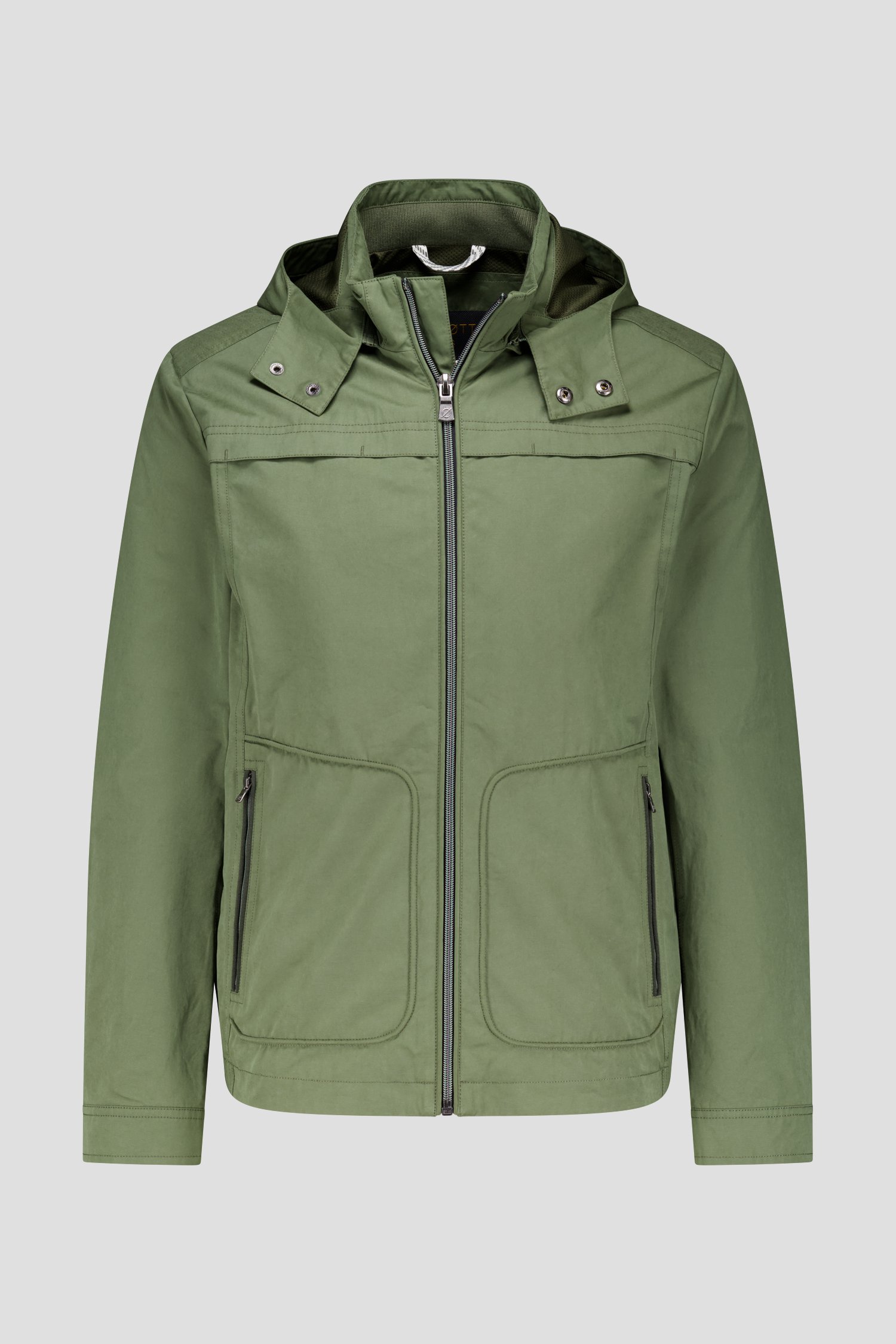 Veste déperlante vert foncé de Ravøtt pour Hommes