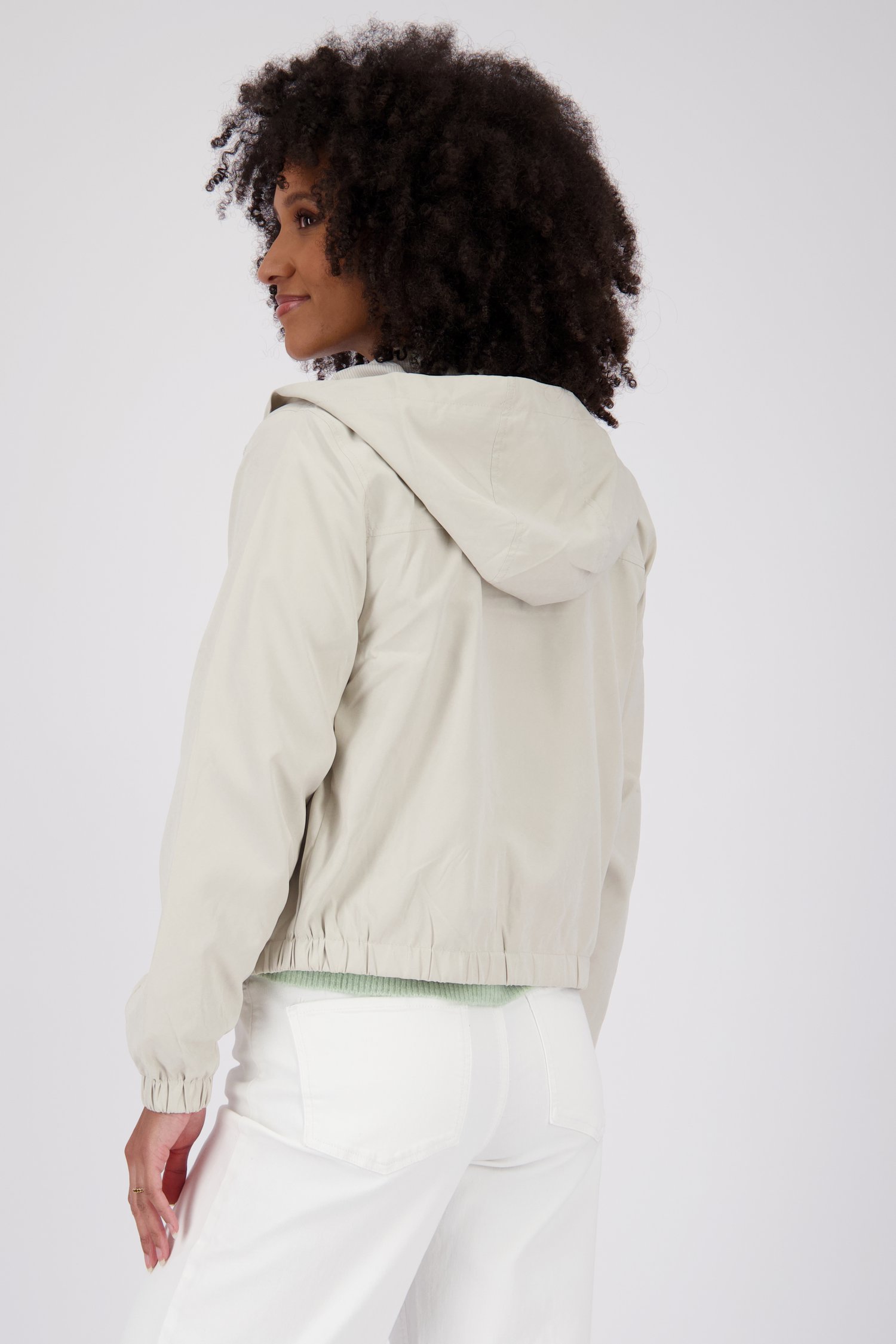 Veste écrue avec capuche de JDY pour Femmes