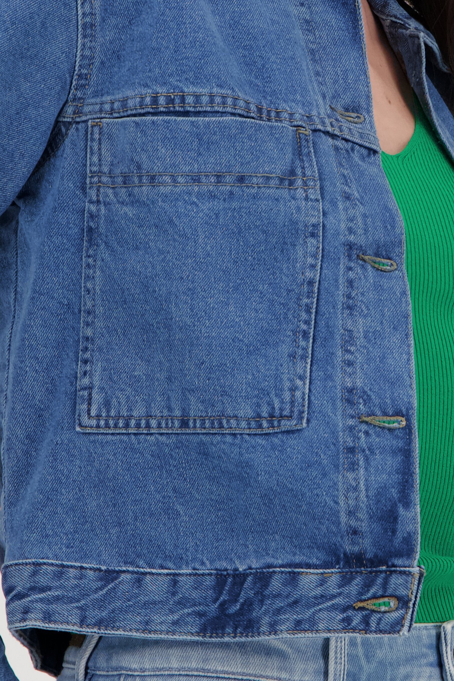 Veste en jean bleu foncé de JDY pour Femmes
