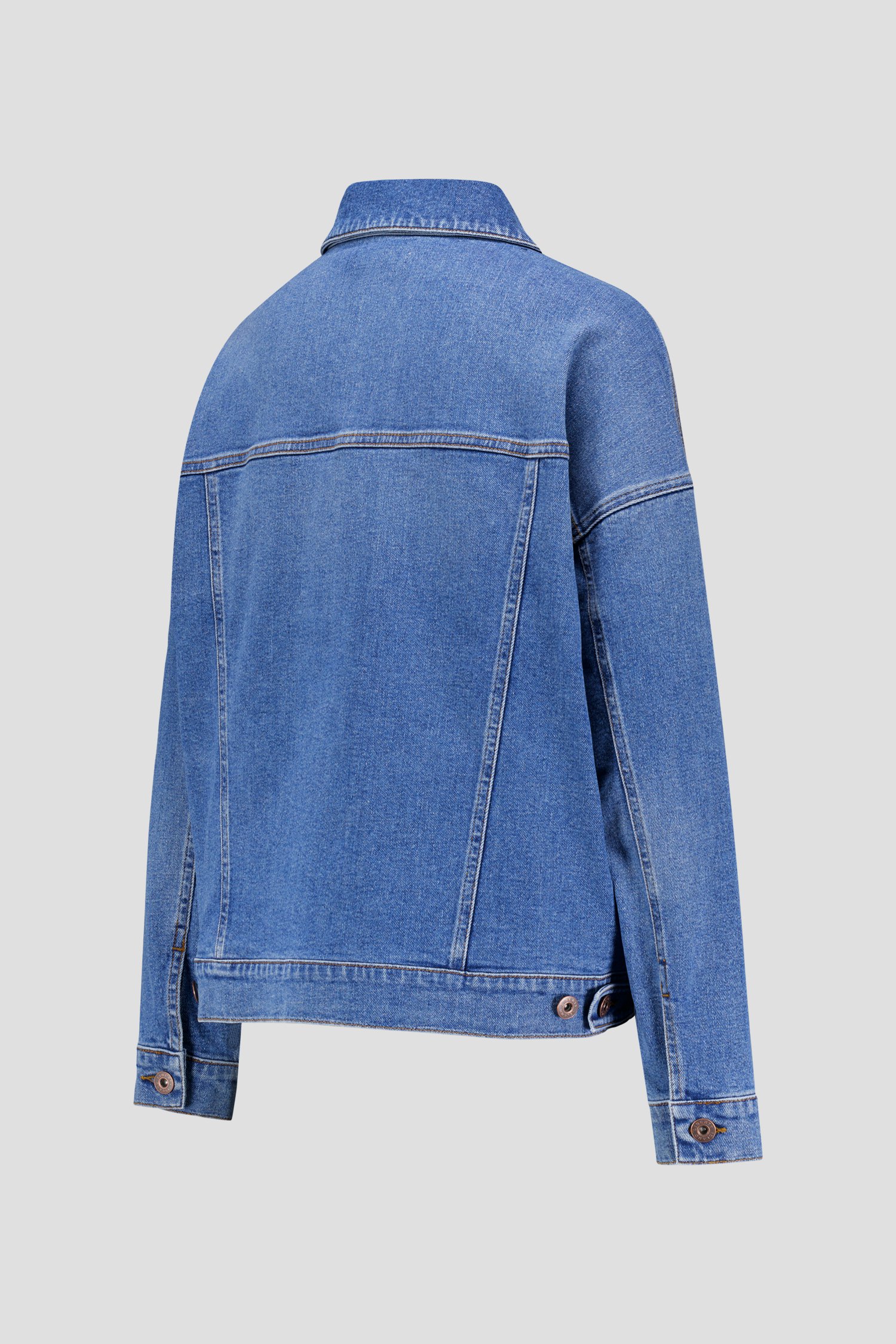 Veste en jean bleue de Liberty Island Denim pour Femmes