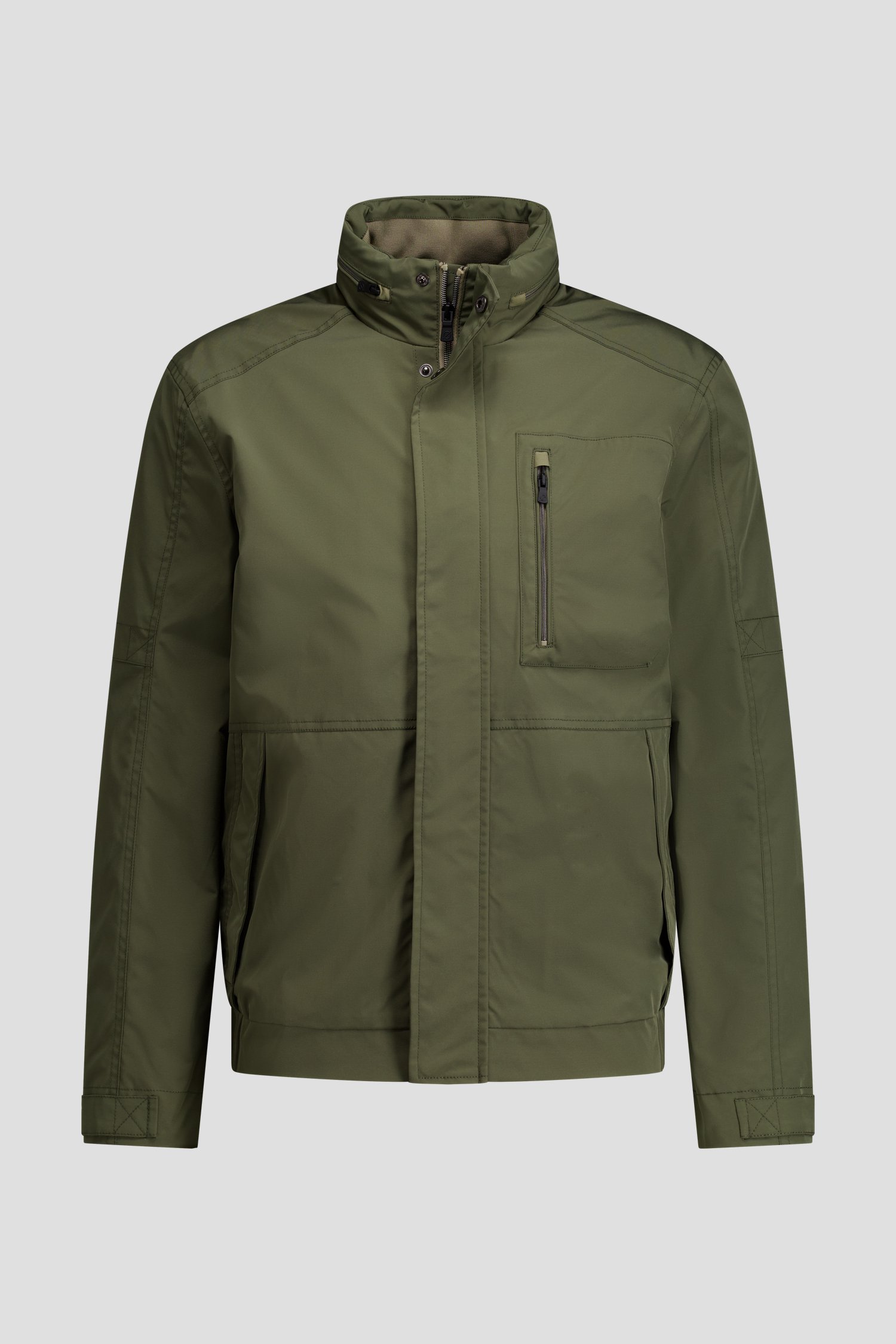 Photo produit 1 de Veste kaki avec capuche amovible de Ravøtt pour Hommes