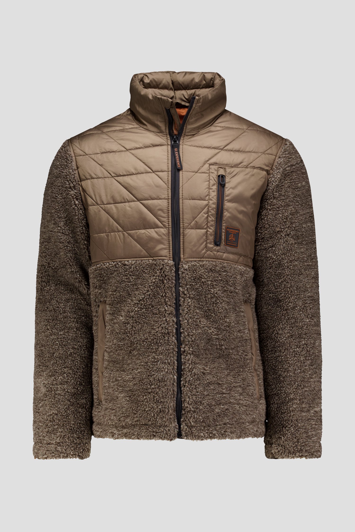 Photo produit 1 de Veste marron avec teddy de Gate One pour Hommes