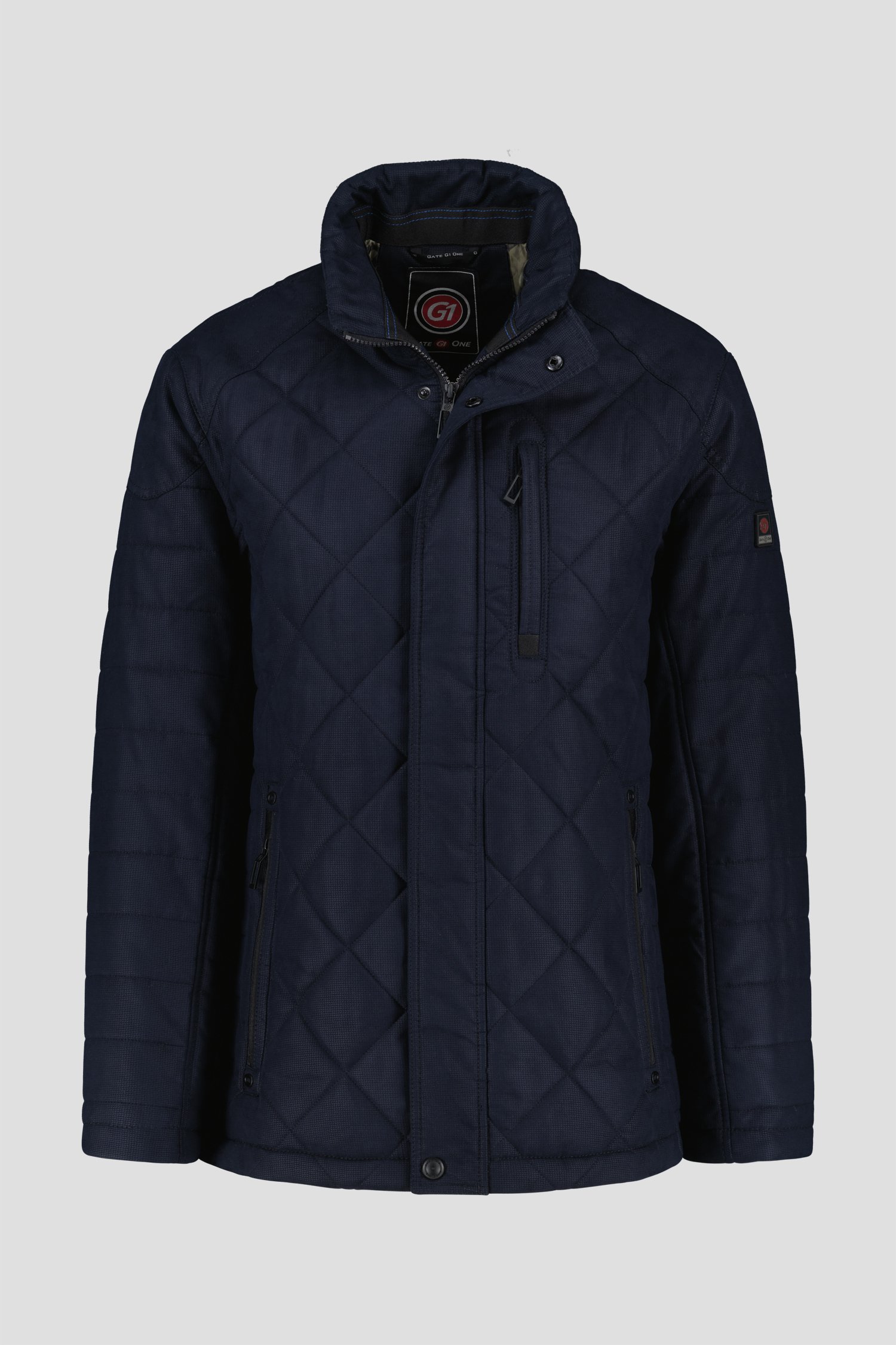Veste matelassée bleu foncé	 de Gate One pour Hommes