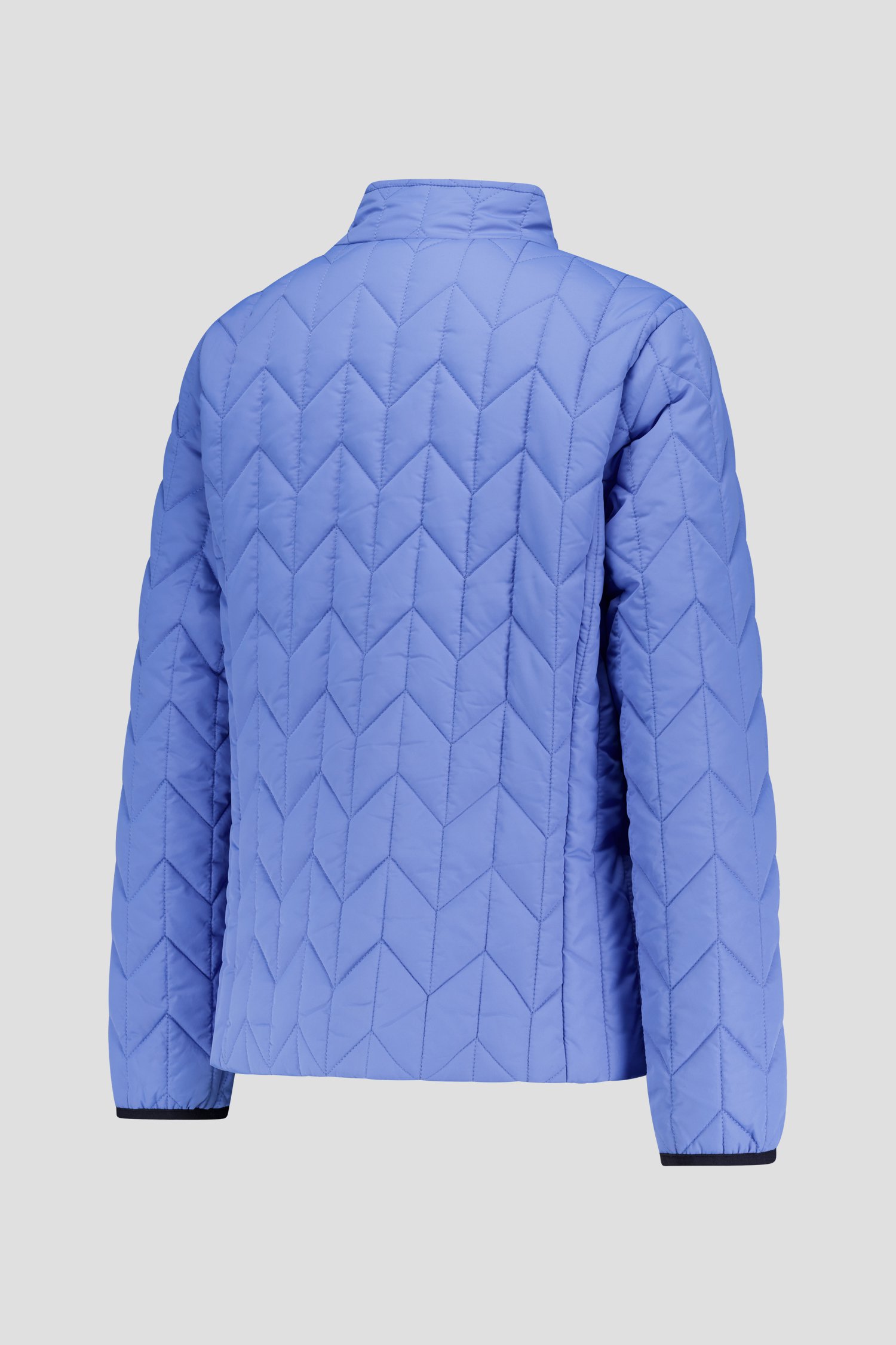 Veste matelassée légère bleue de Claude Arielle pour Femmes