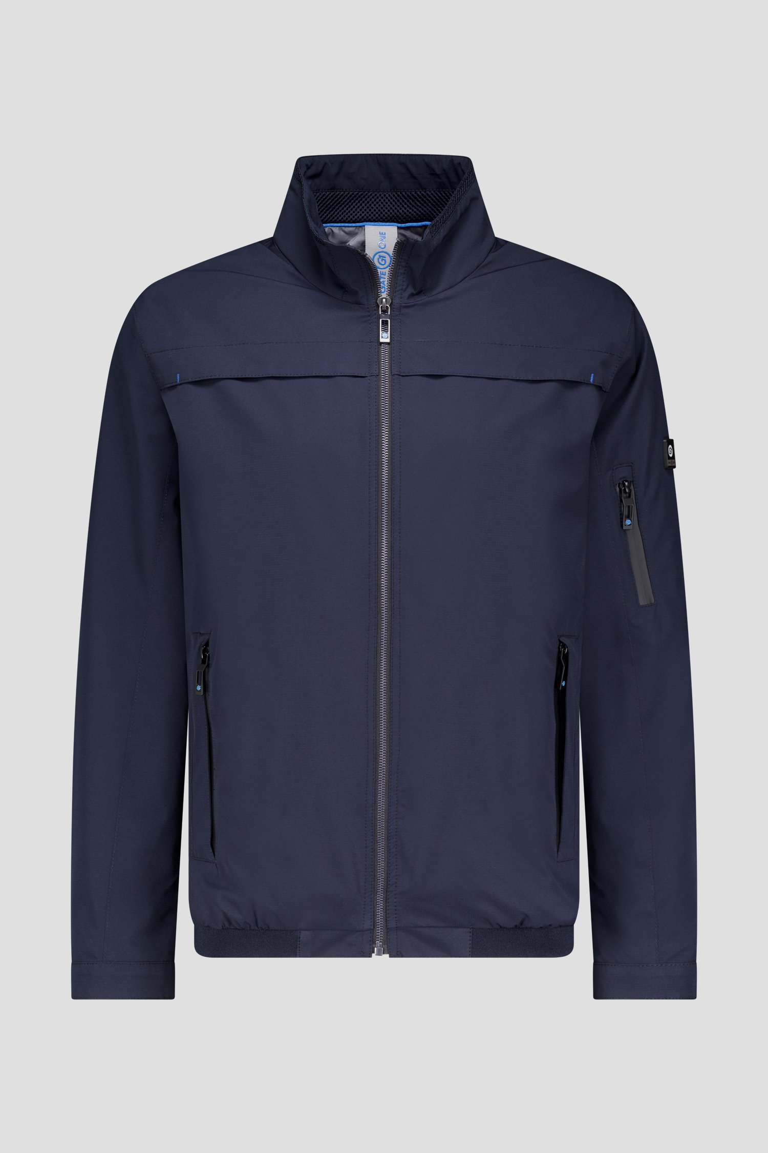 Veste navy sans capuche de Gate One pour Hommes
