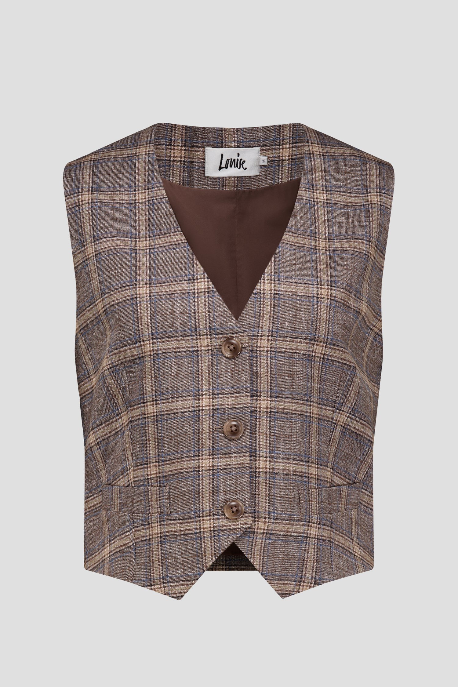 Photo produit 1 de Veste sans manche Brun de Louise pour Femmes