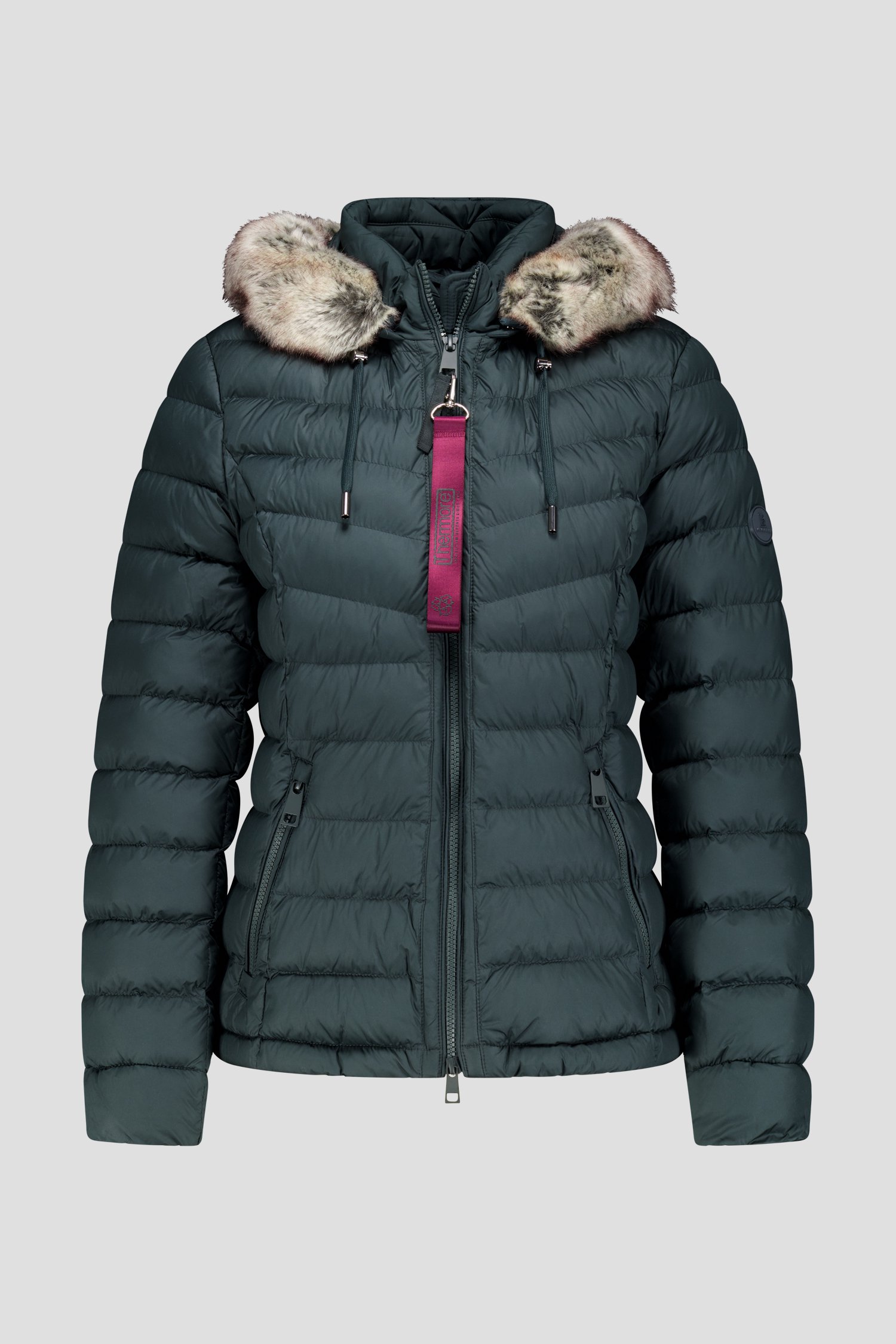 Photo produit 1 de Veste vert foncé légèrement matelassée de Barbara Lebek pour Femmes