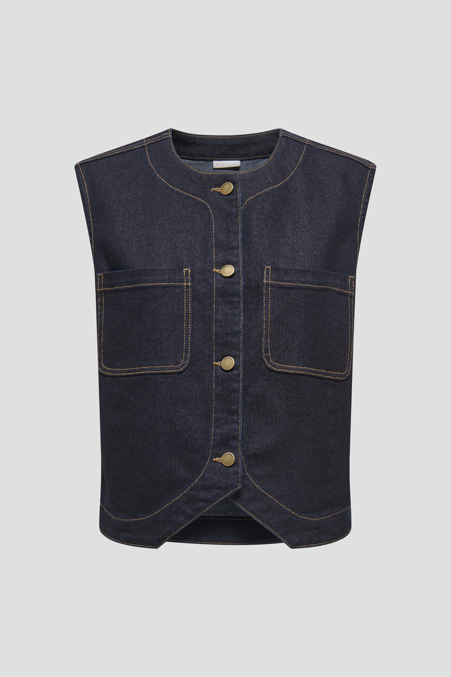 Photo produit 1 de Waistcoat en denim bleu foncé de JDY pour Femmes