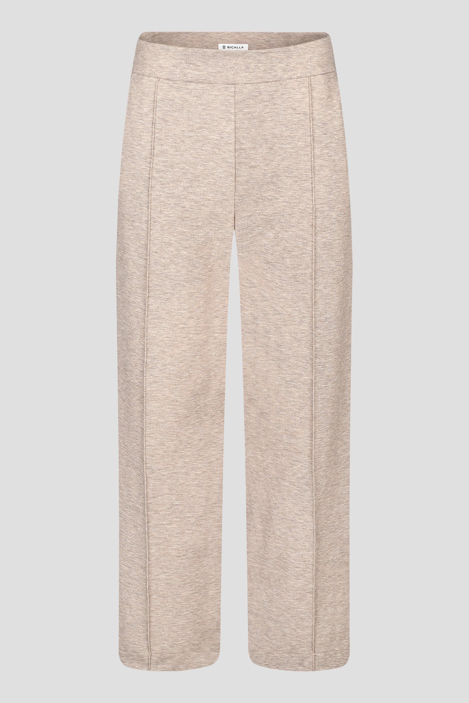 Wijde beige broek van Bicalla voor Dames