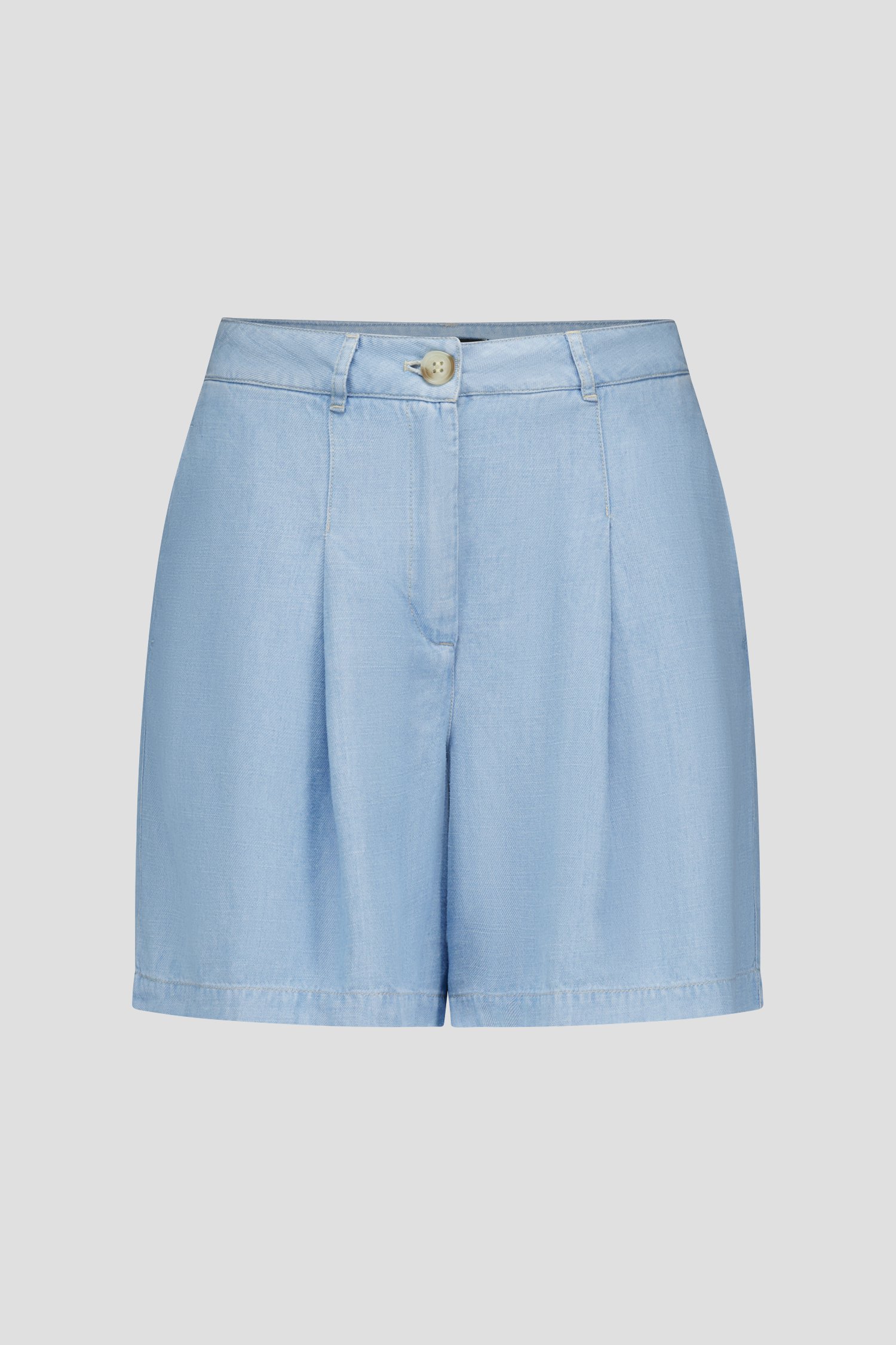 Wijde bermuda in jeanslook van More & More voor Dames